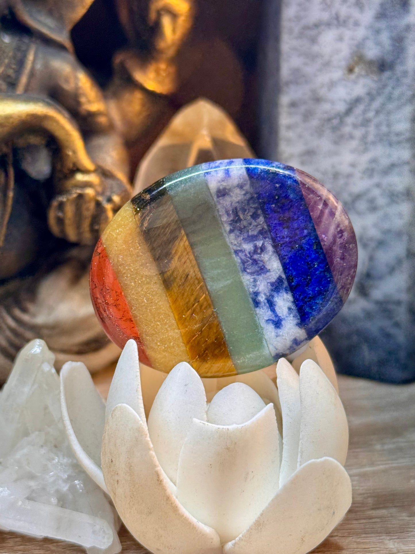 Pierre anti-stress 7 chakras