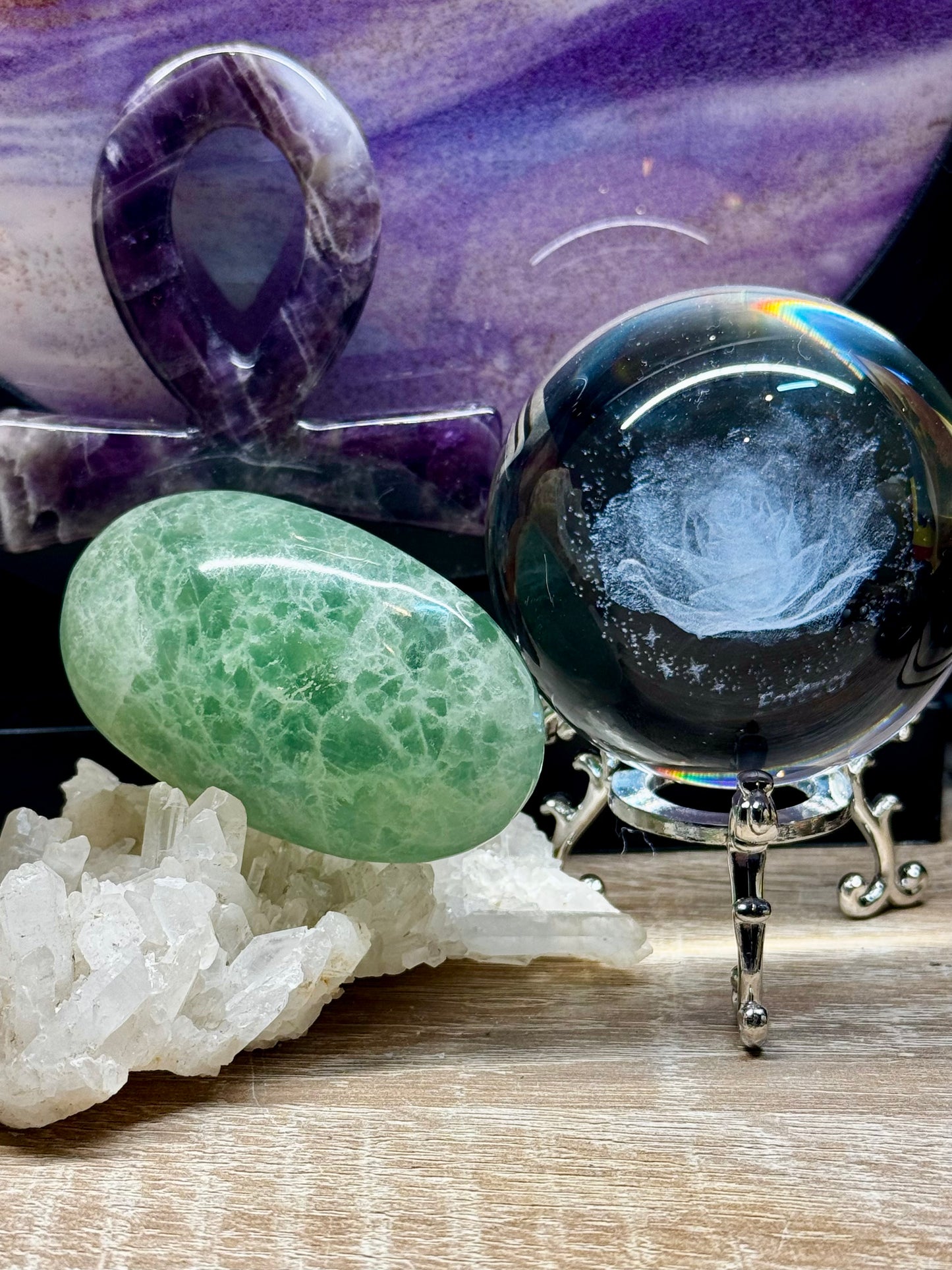 Galets de Fluorine Verte