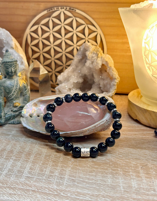 Bracelet d’obsidienne oeil céleste