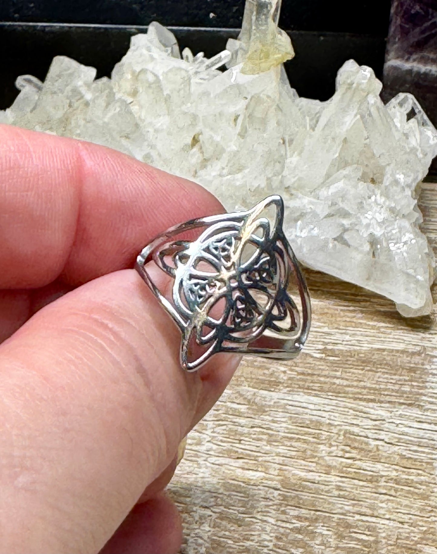 Bague Noeud de sorcière T60