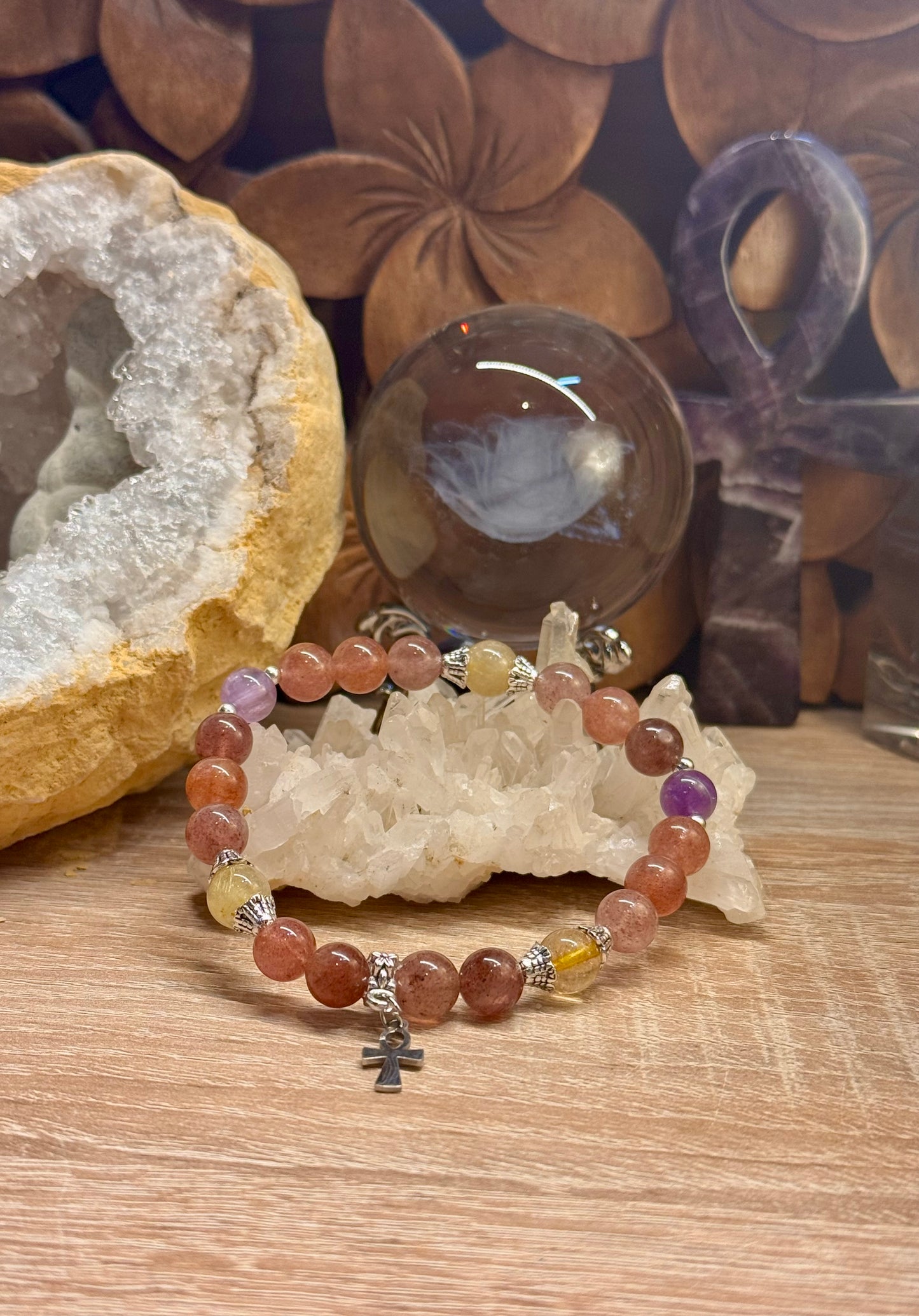 Bracelet de Cacoxénite