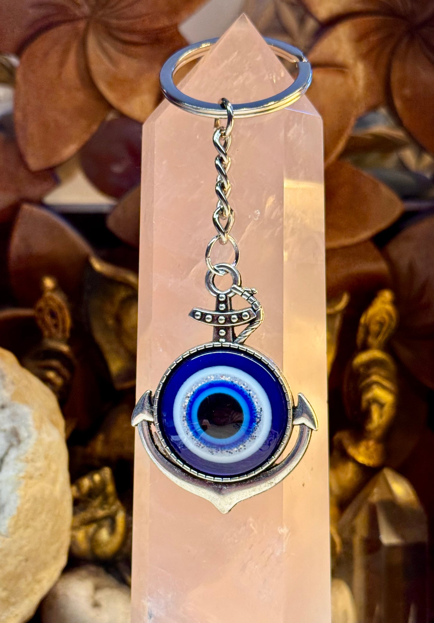 Porte clé Œil de Nazar et Ancre