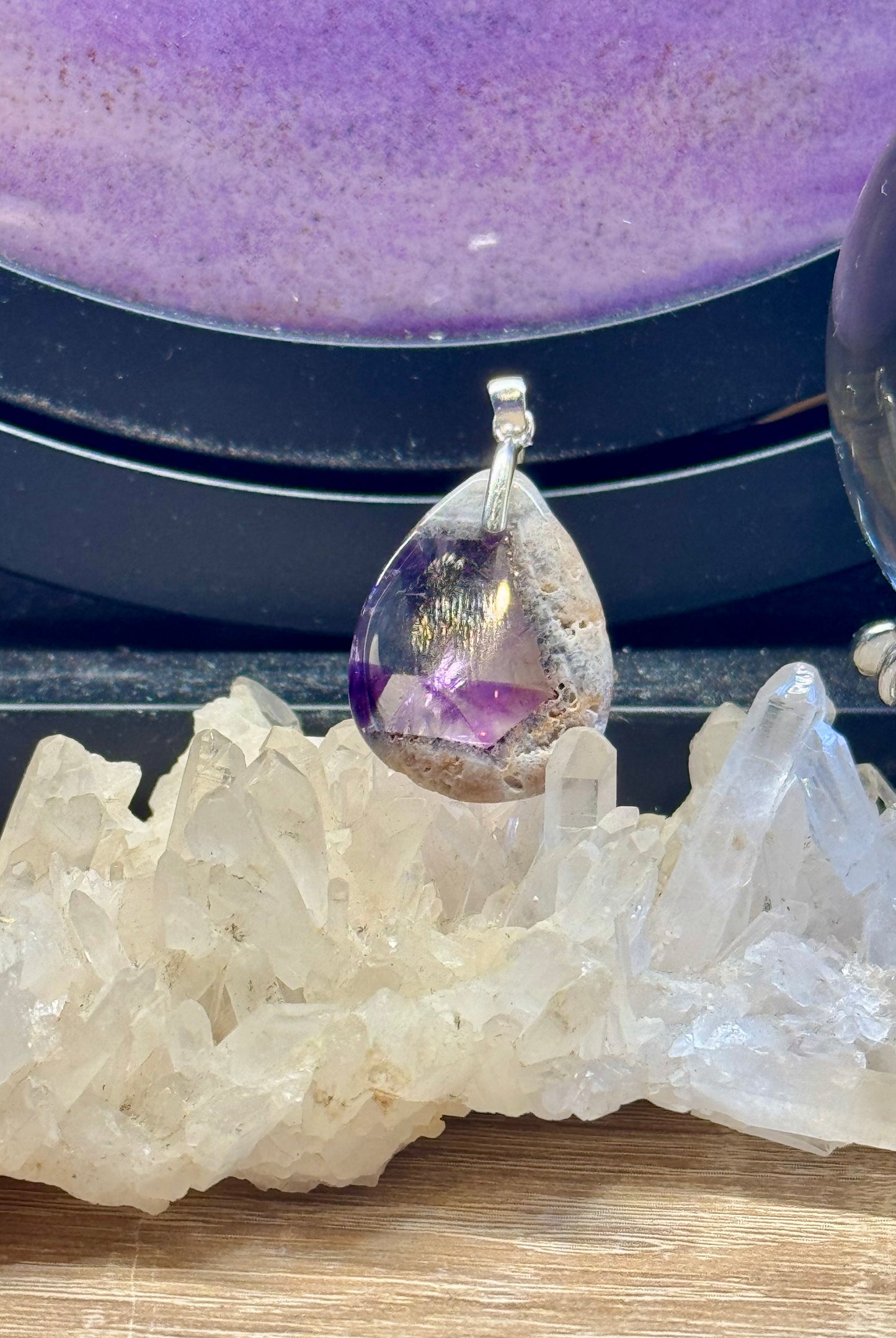 Pendentif d’améthyste