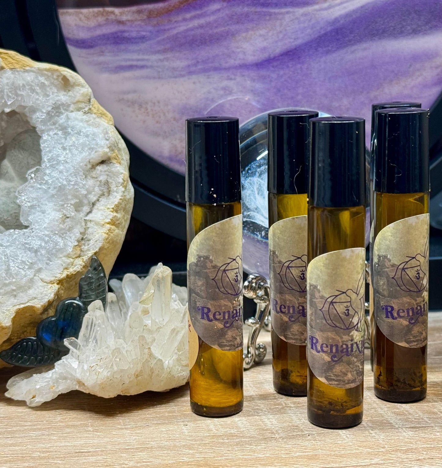 Roll’on d’huile sacrée Rose Noire