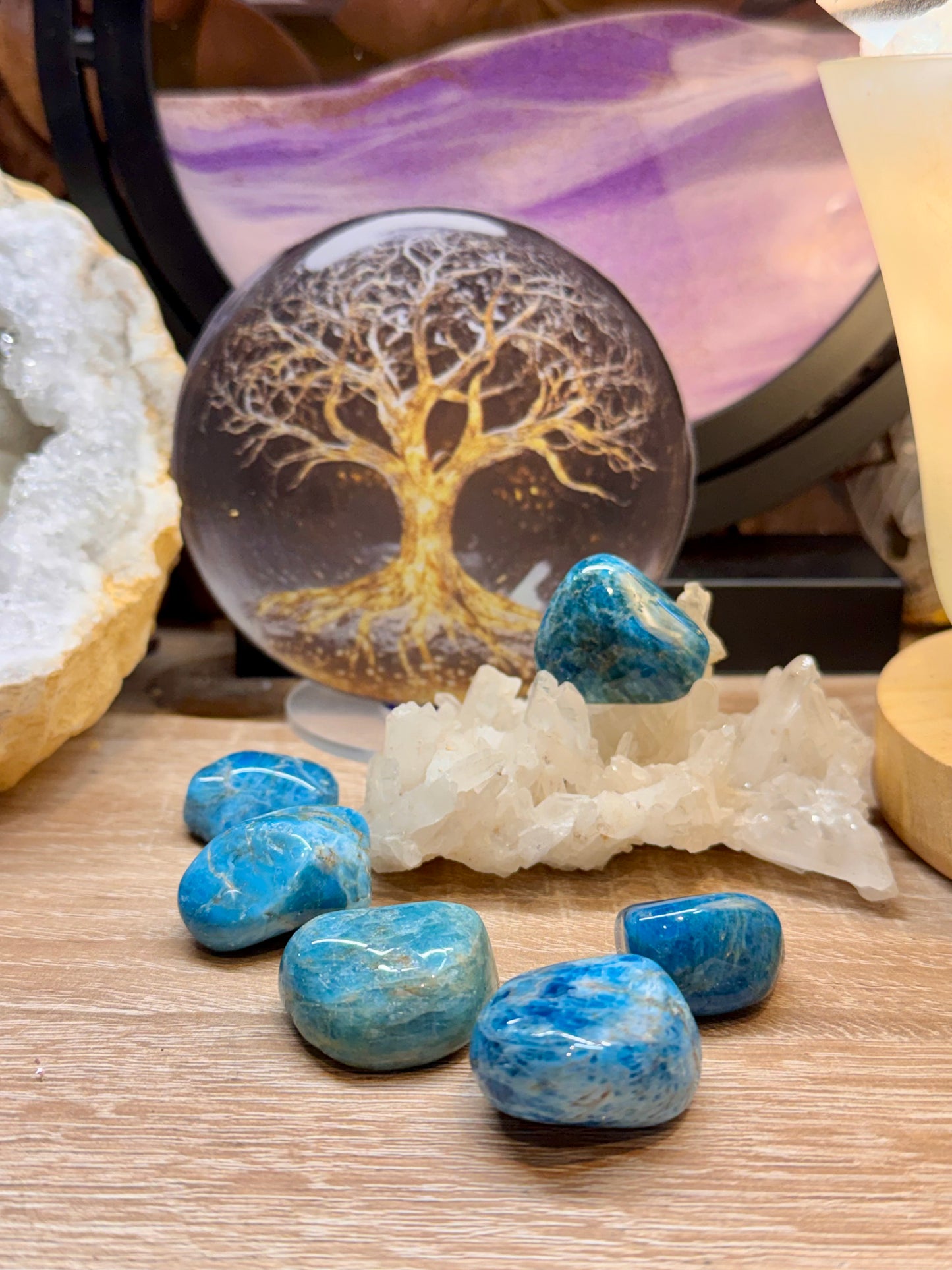 Pierres roulées d’Apatite