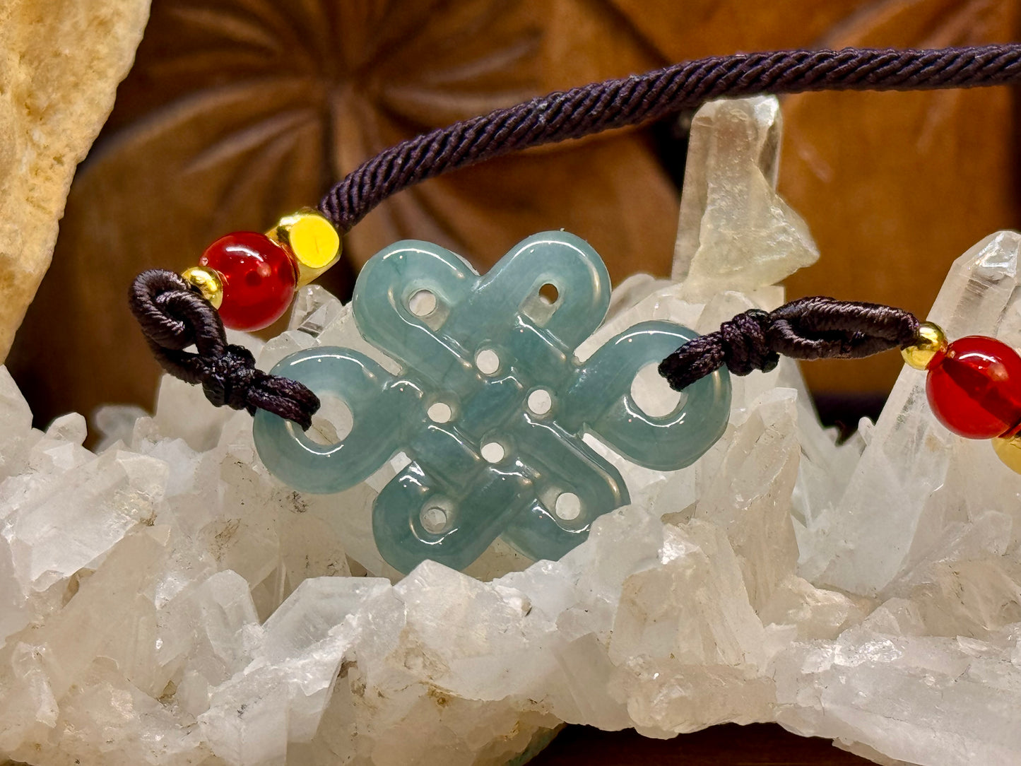 Collier de Jade - Noeud Infini 2