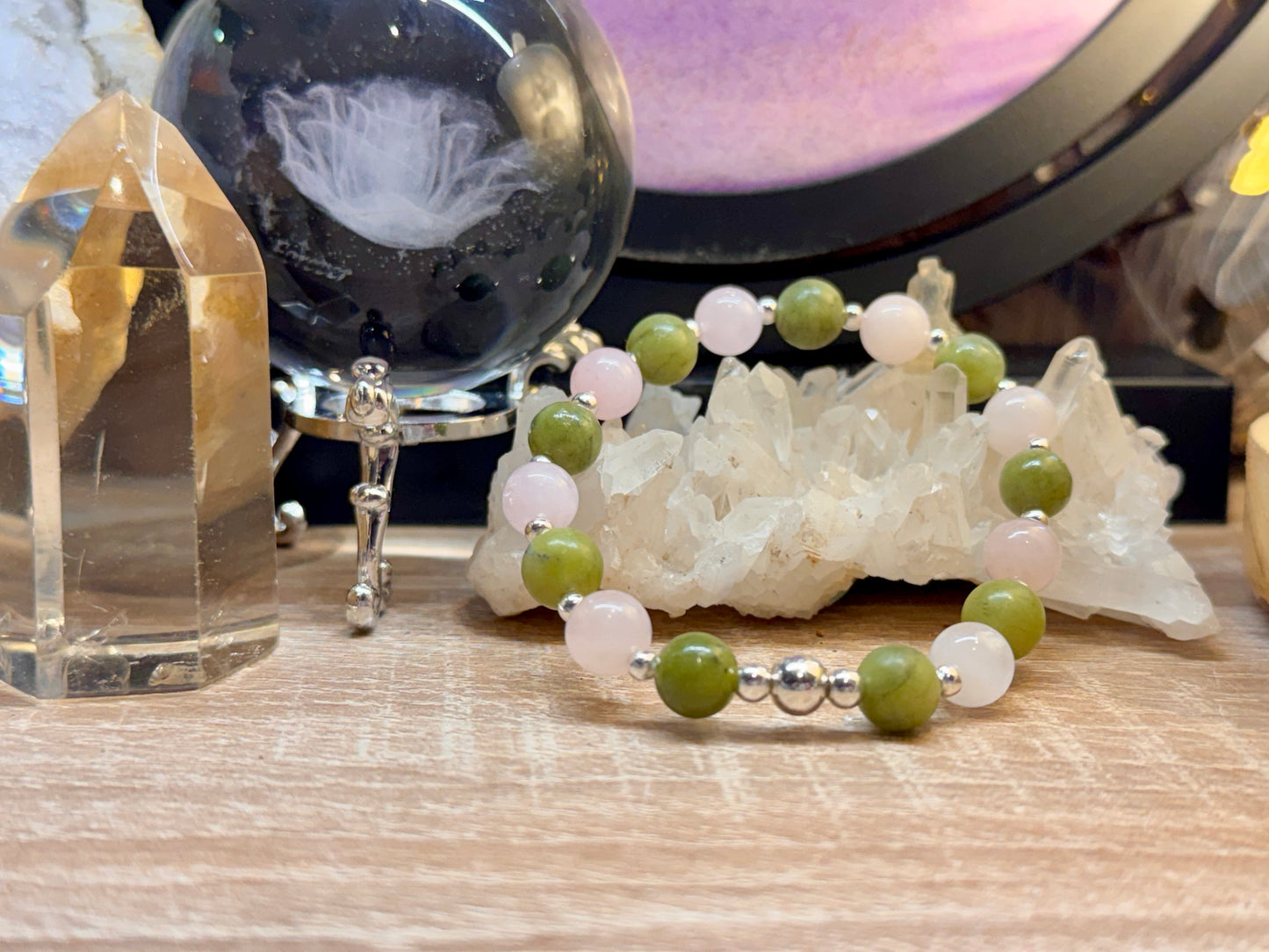 Bracelet "Apaisement et Amour Inconditionnel "