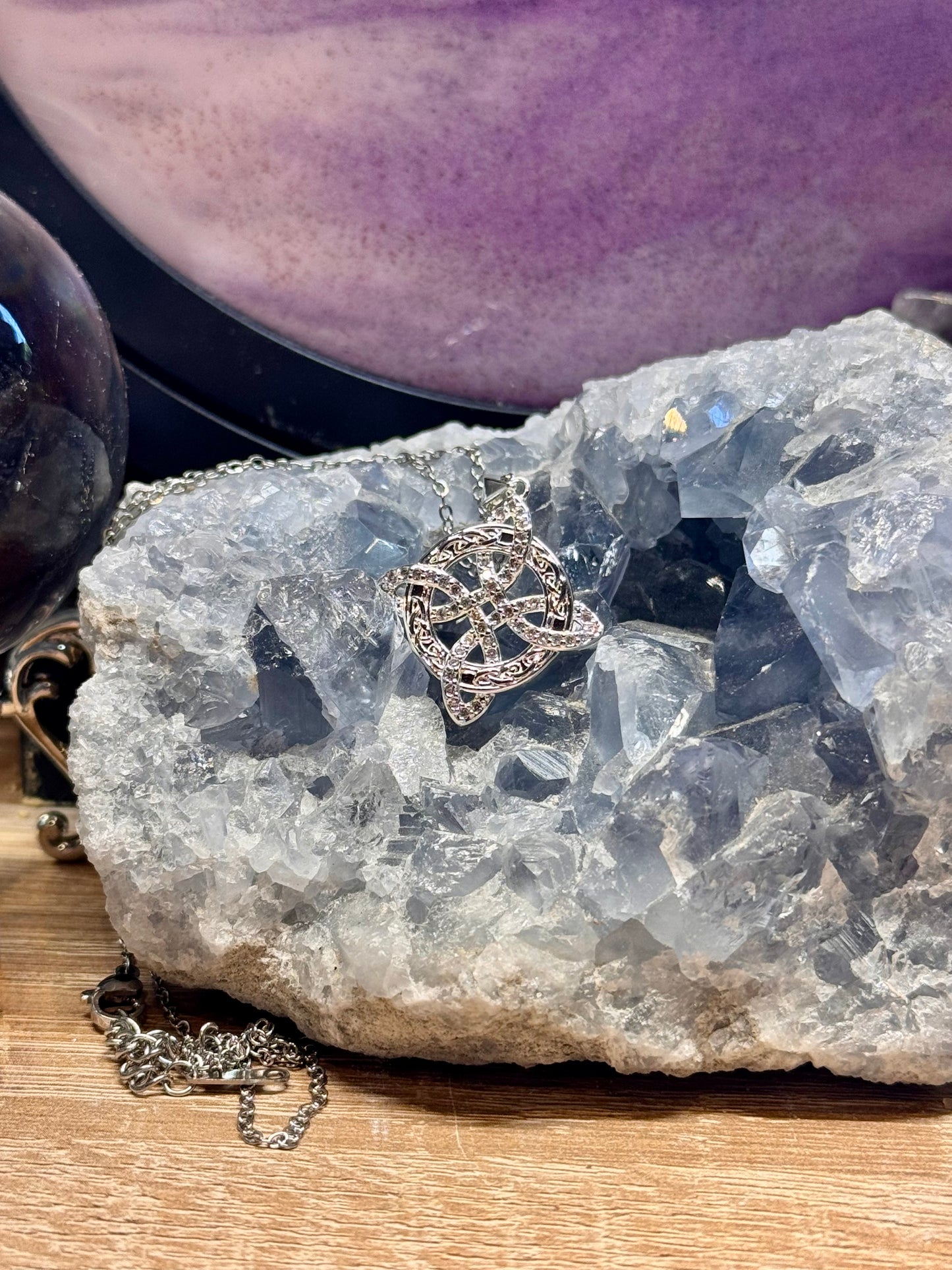 Collier Noeud de Sorcière en argent 925