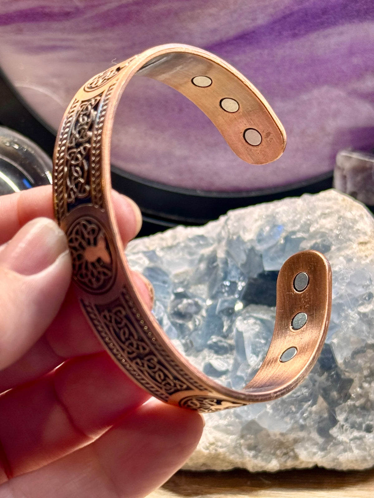 Bracelet magnétique avec aimants C
