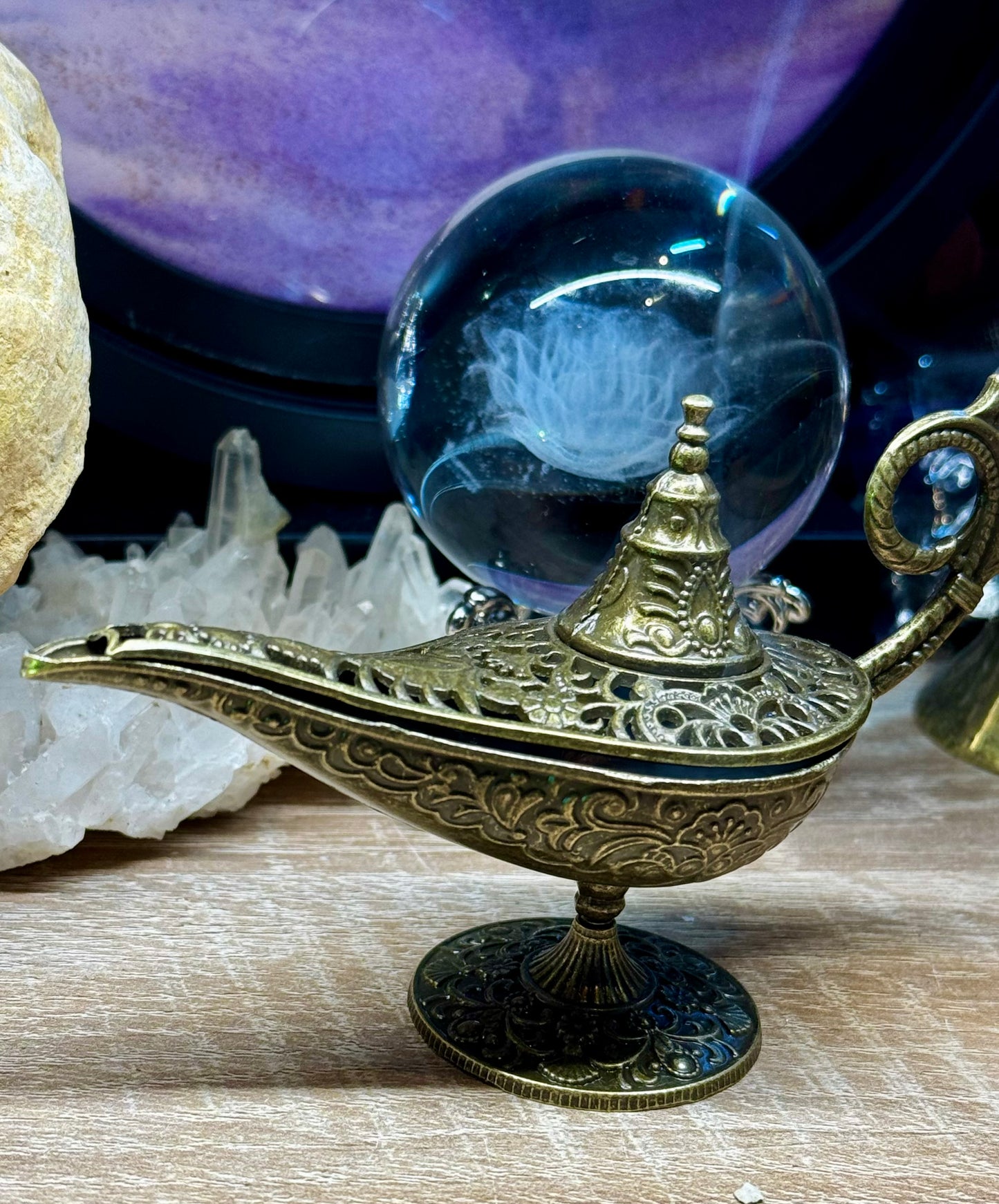 Lampe Aladdin Brûleur d’encens