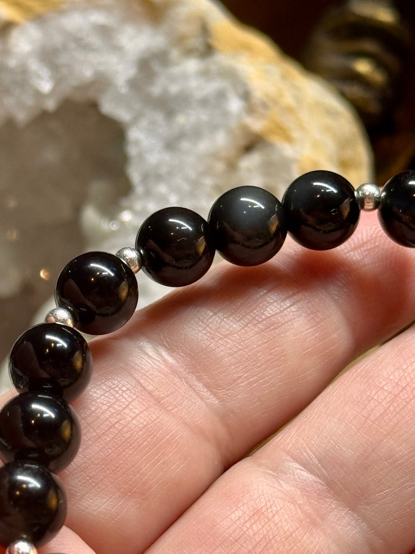 Bracelets Obsidienne Oeil Céleste