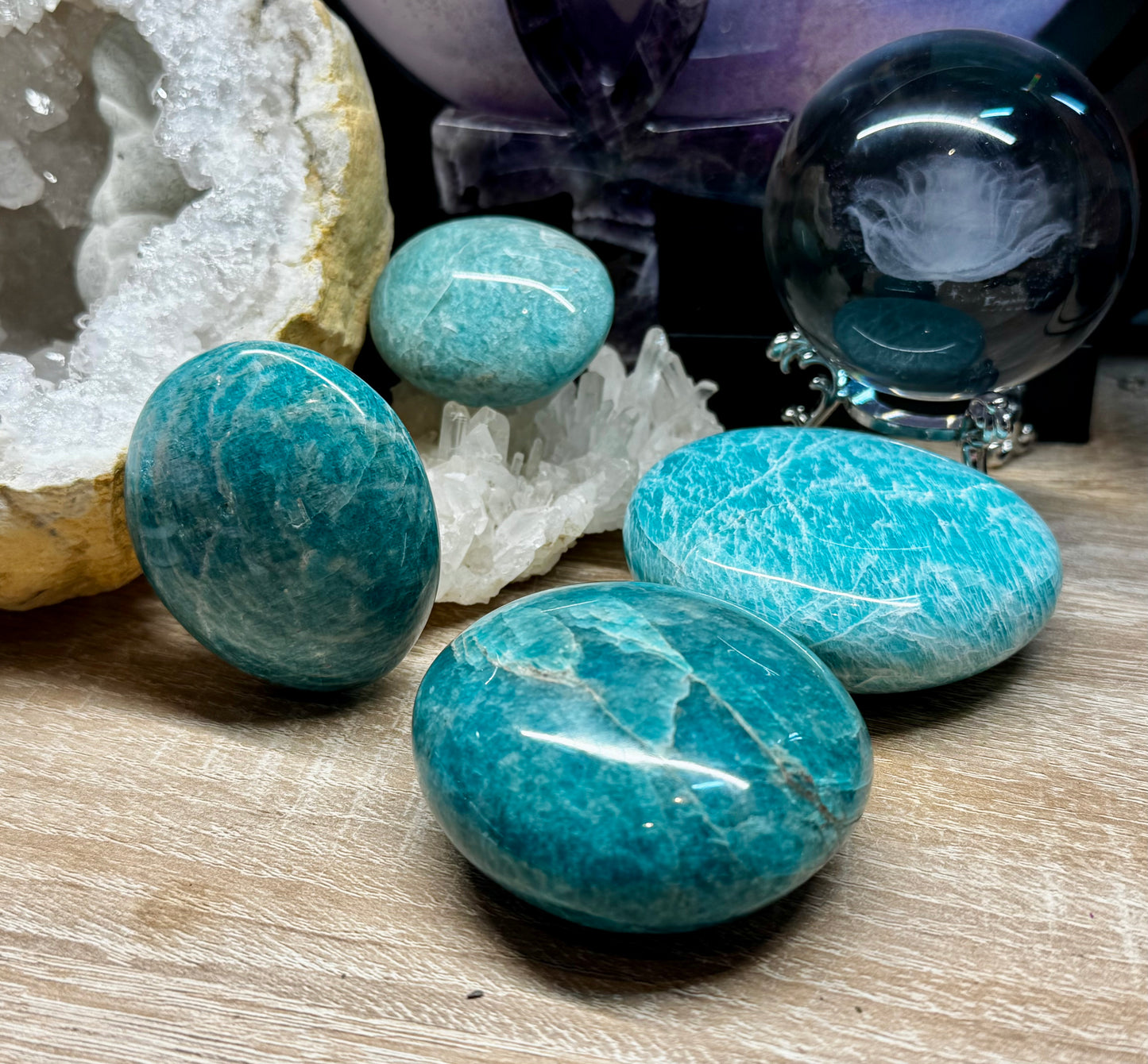 Galets d’Amazonite