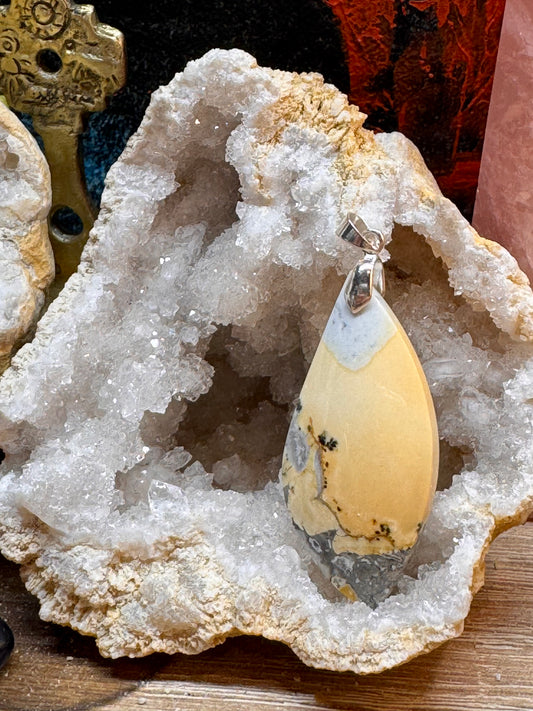 Pendentif de jaspe Maligano