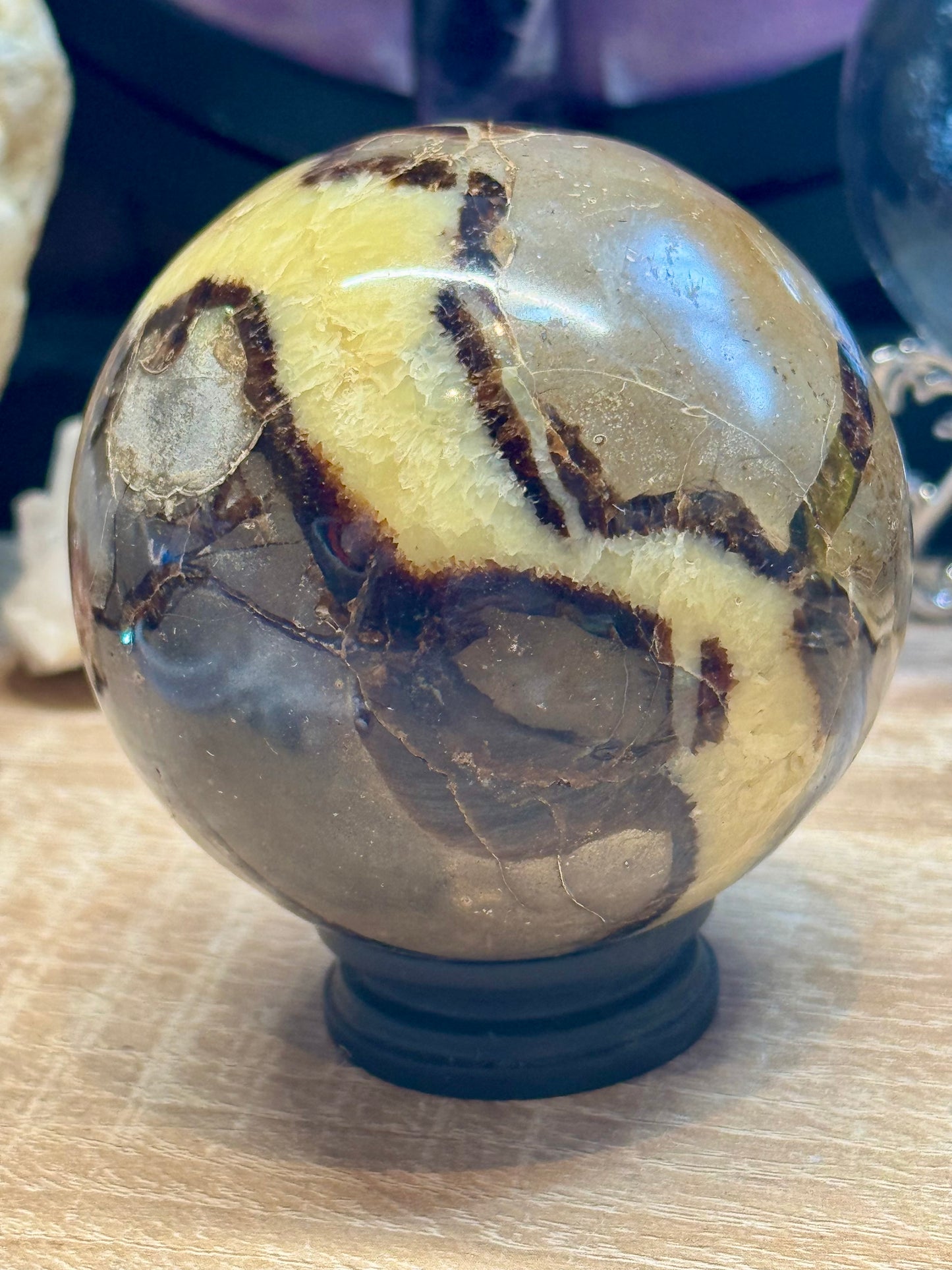 Sphère de Septaria Sauvage