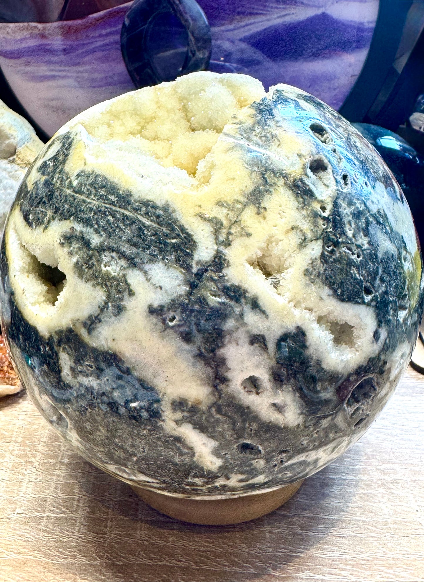 Sphère de Jaspe Orbiculaire