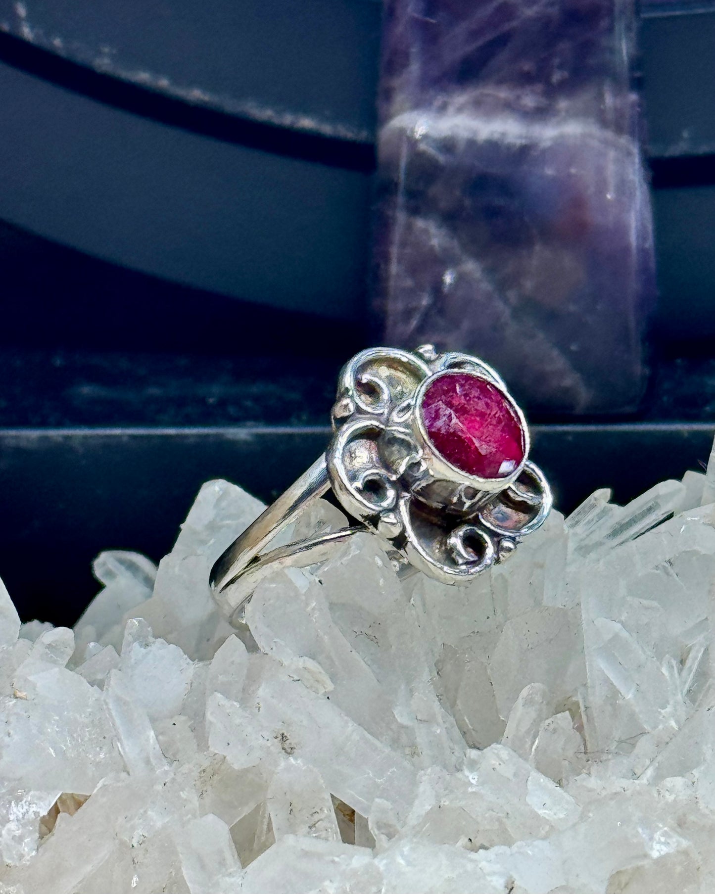 Bague Rubis T51,5