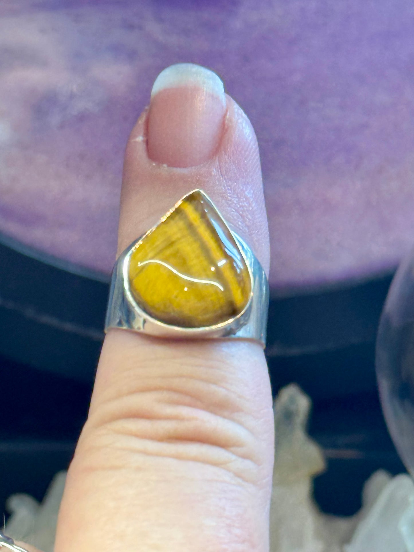 Bague Oeil de Tigre T52