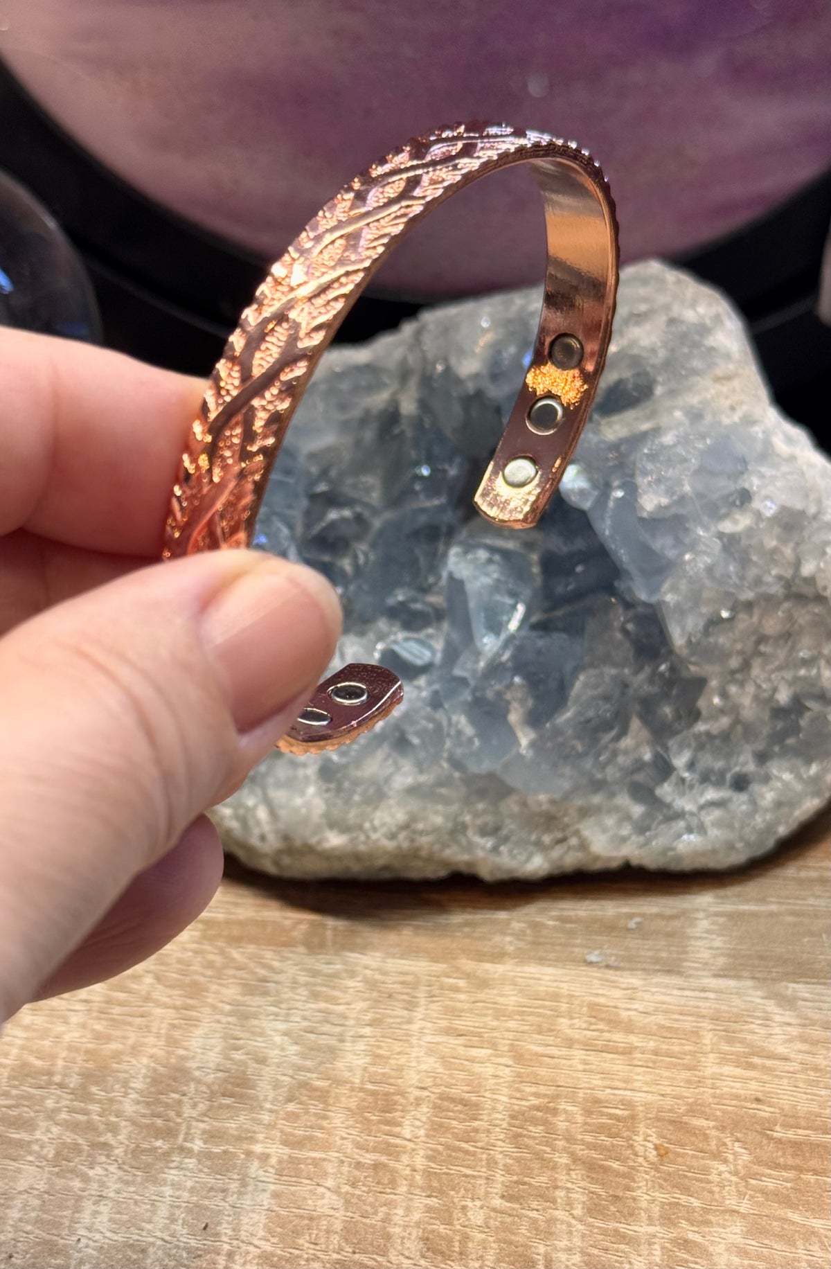 Bracelet magnétique avec aimants - I