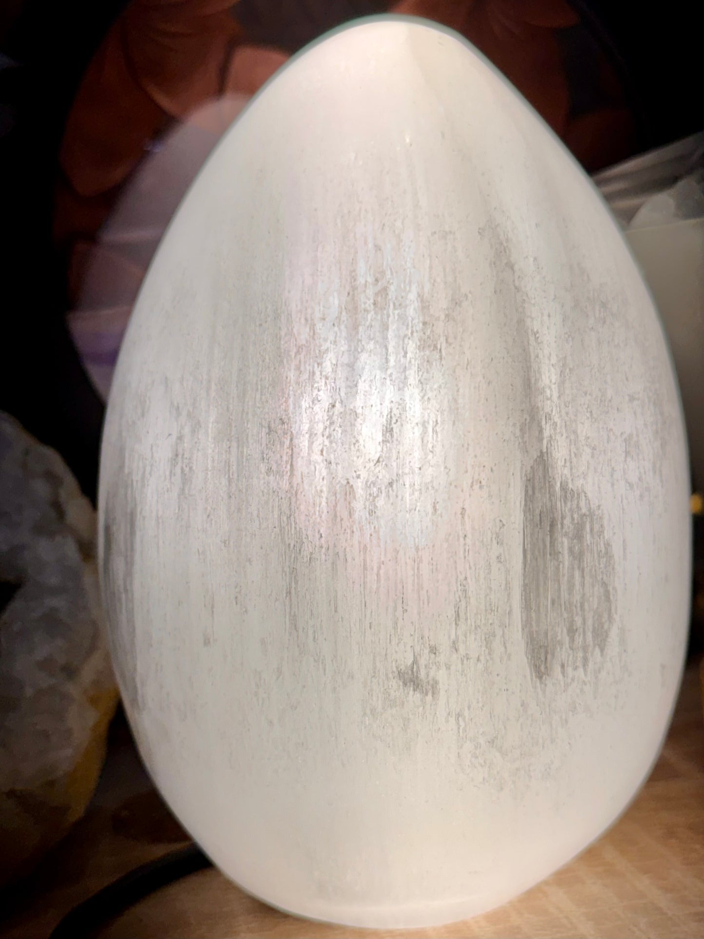 Lampe de Sélénite - Forme Œuf