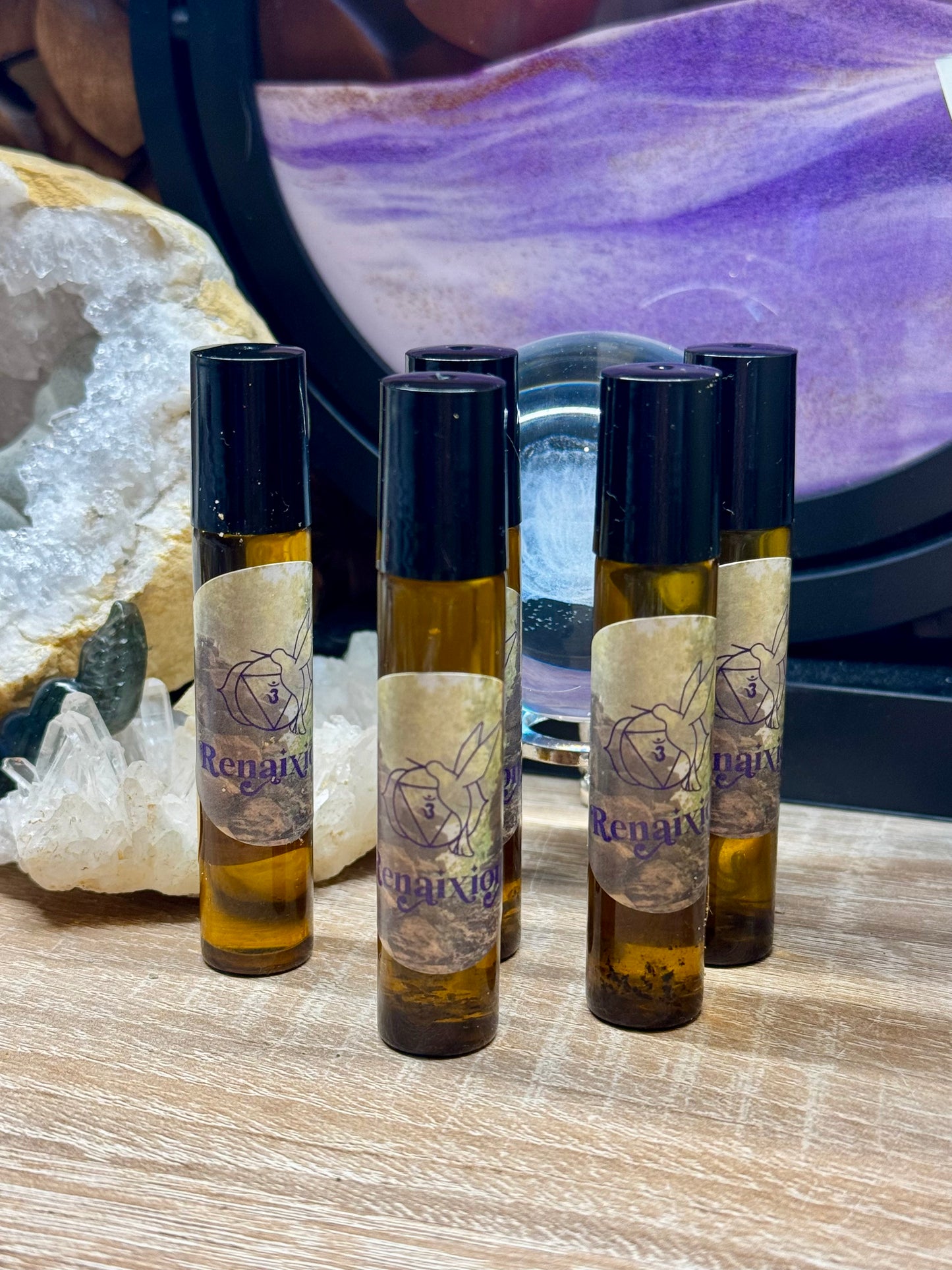 Roll’on d’huile sacrée Rose Noire