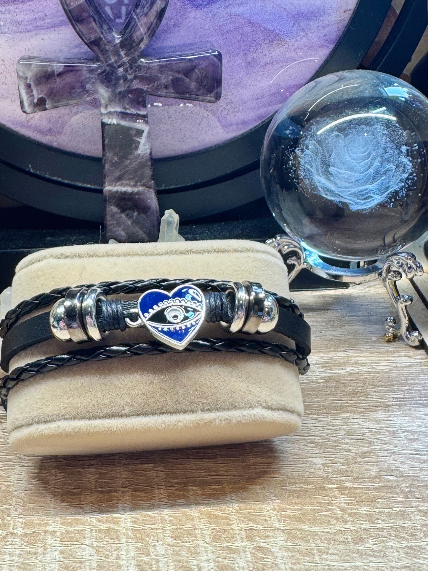 Bracelet ajustable similicuir - 1