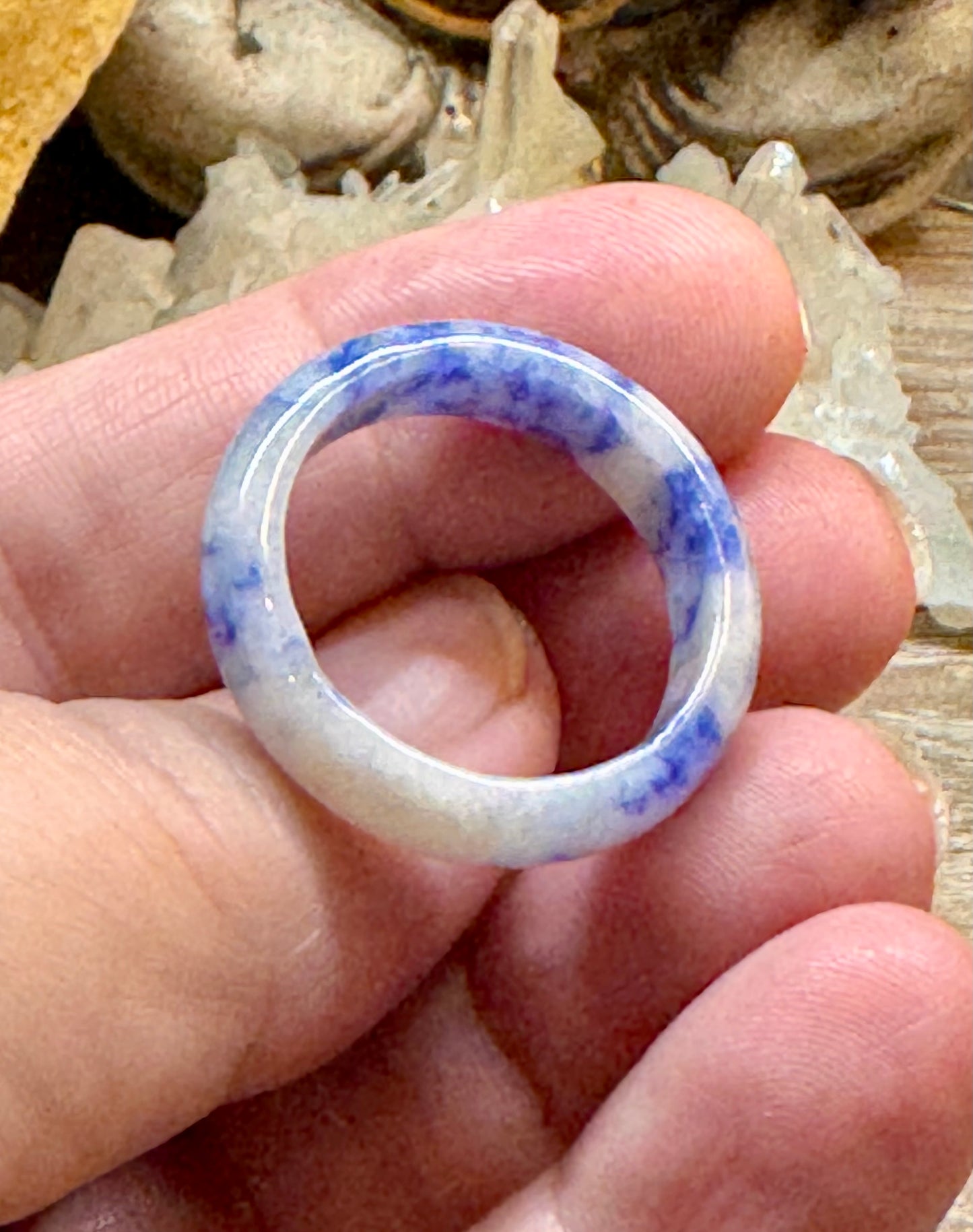 Anneau de Sodalite T64,5