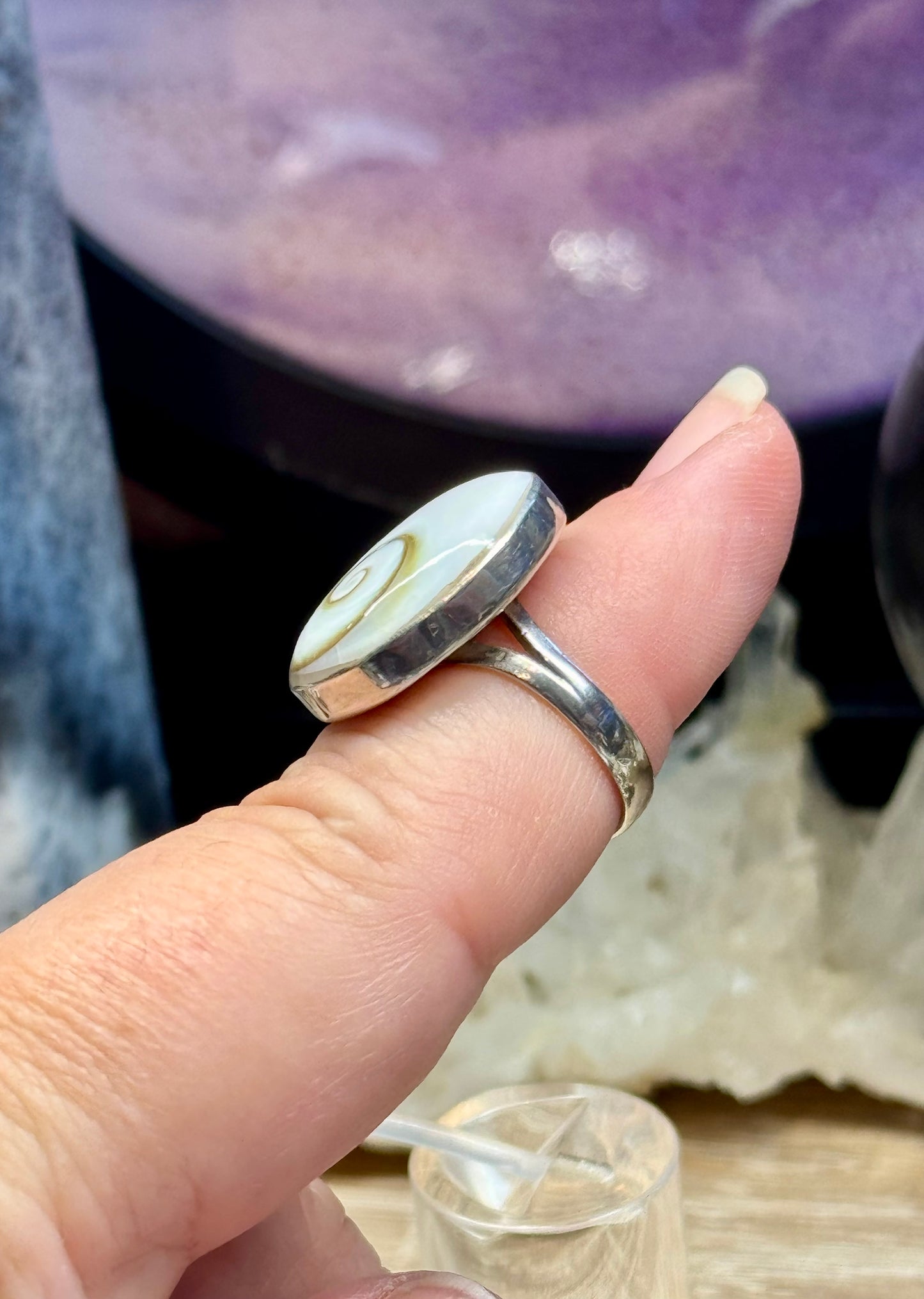 Bague Oeil de Shiva T51
