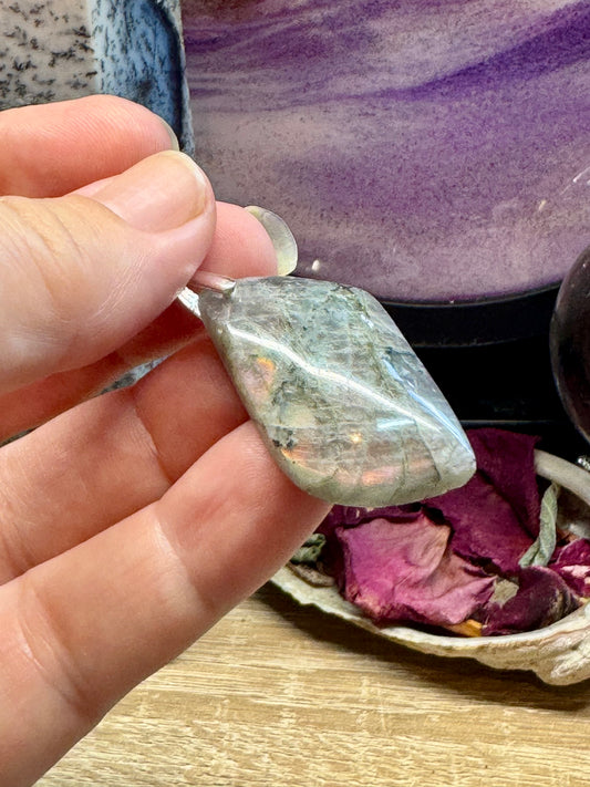 Pendentif en Labradorite