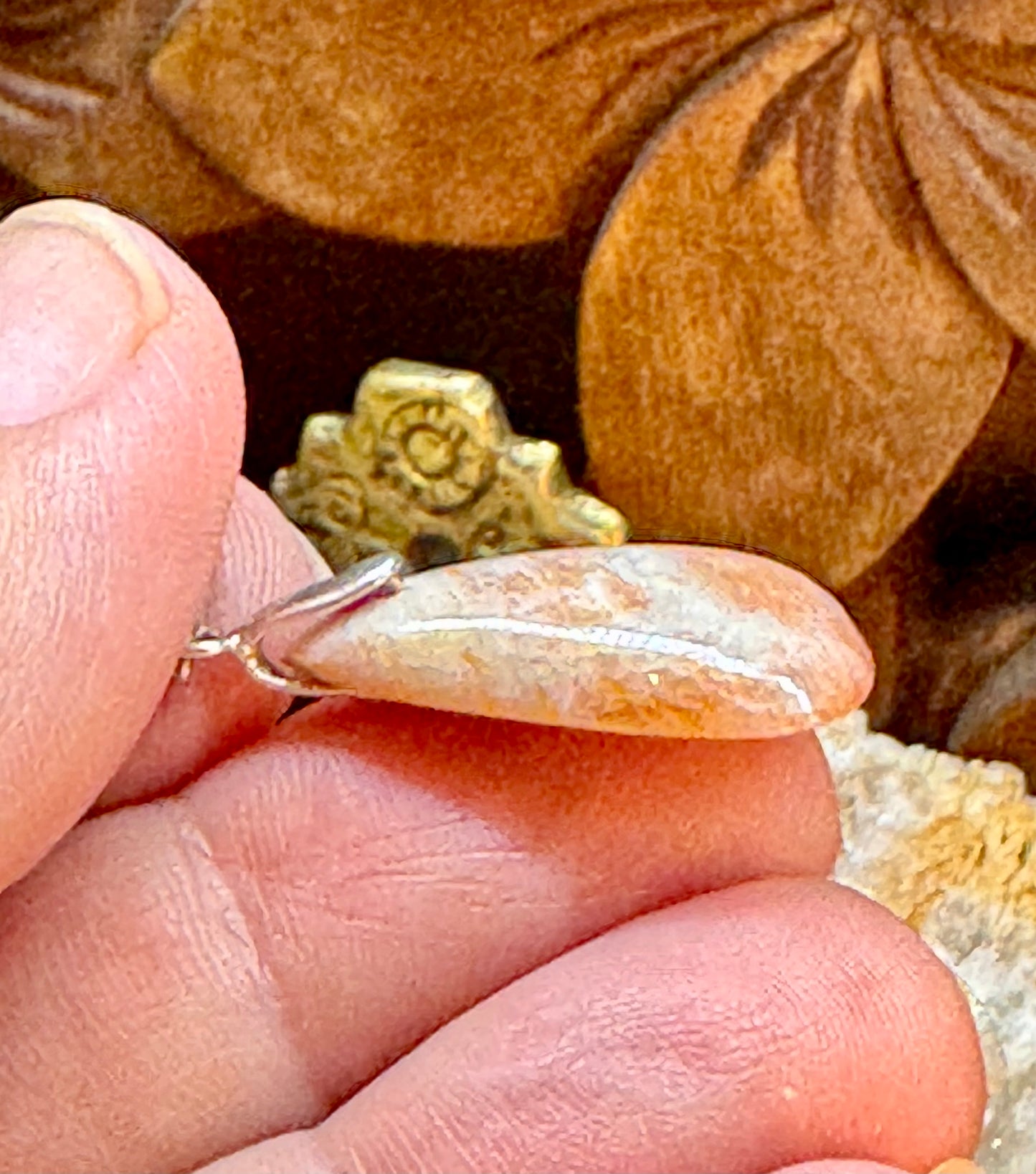 Pendentif de pierre de soleil extra