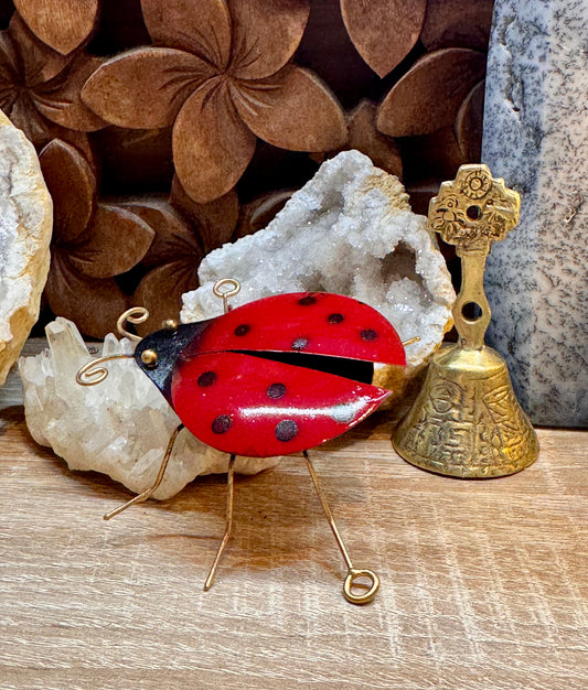 Coccinelle à suspendre