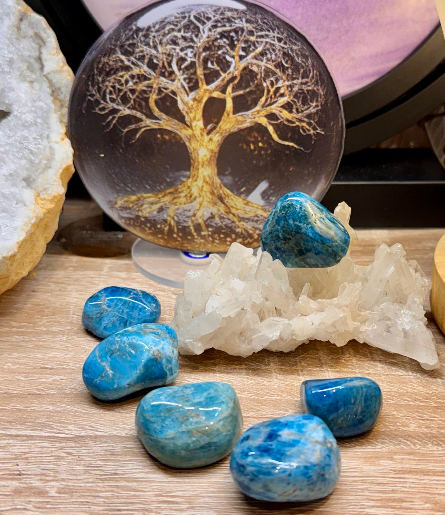 Pierres roulées d’Apatite