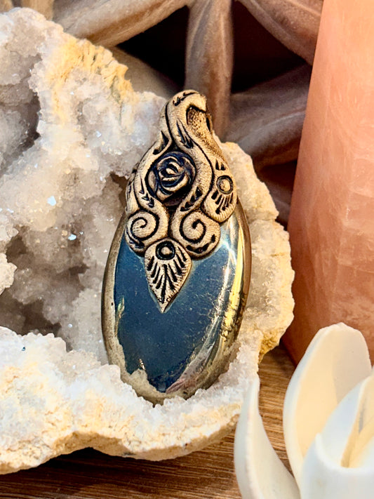 Pendentif de pyrite