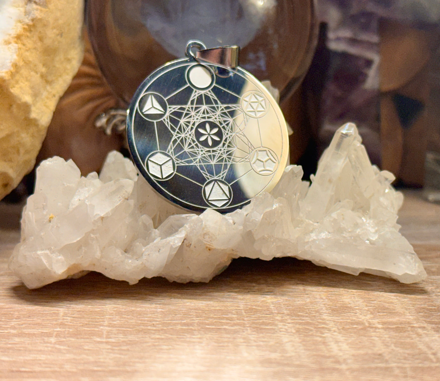 Pendentif cube de Métatron