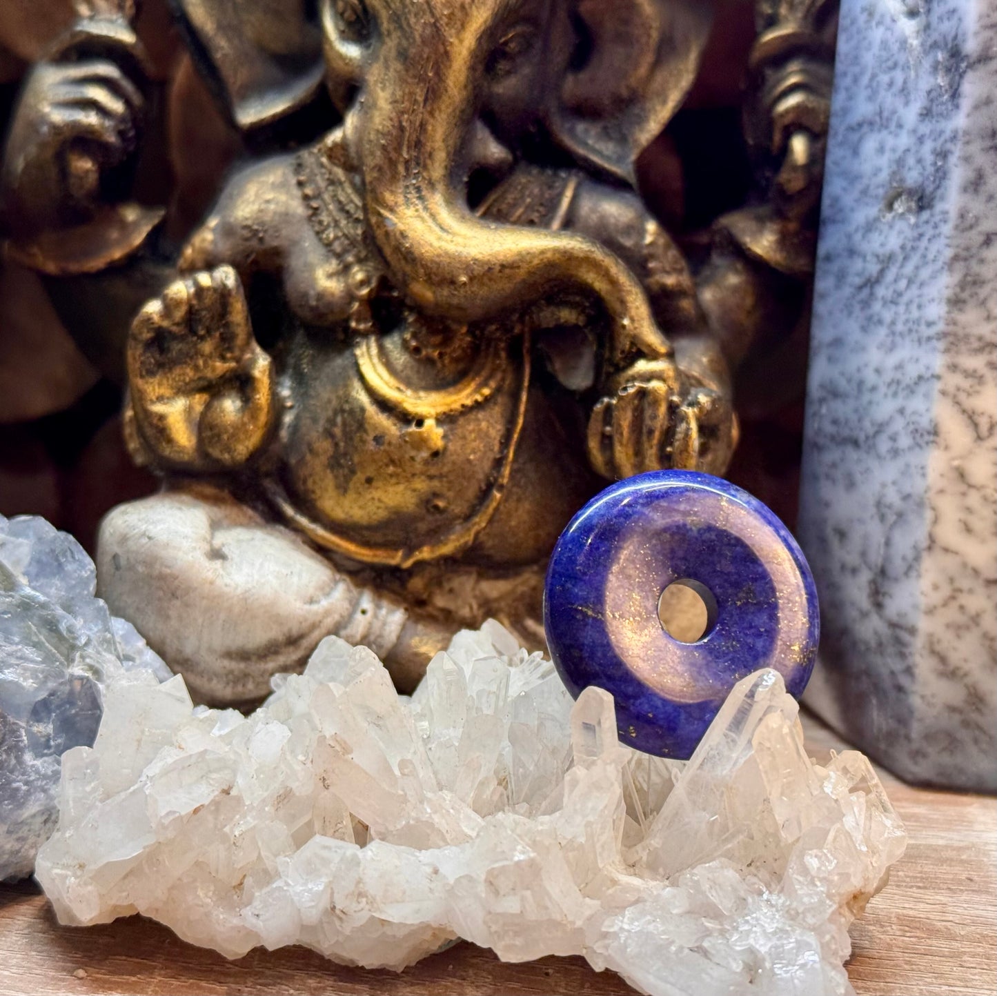 Donut en lapis-lazuli