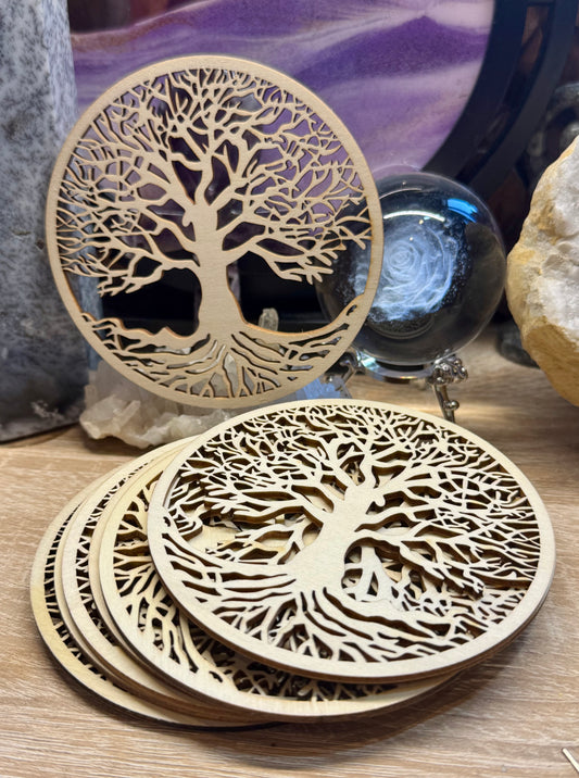 Rond Arbre de vie en bois