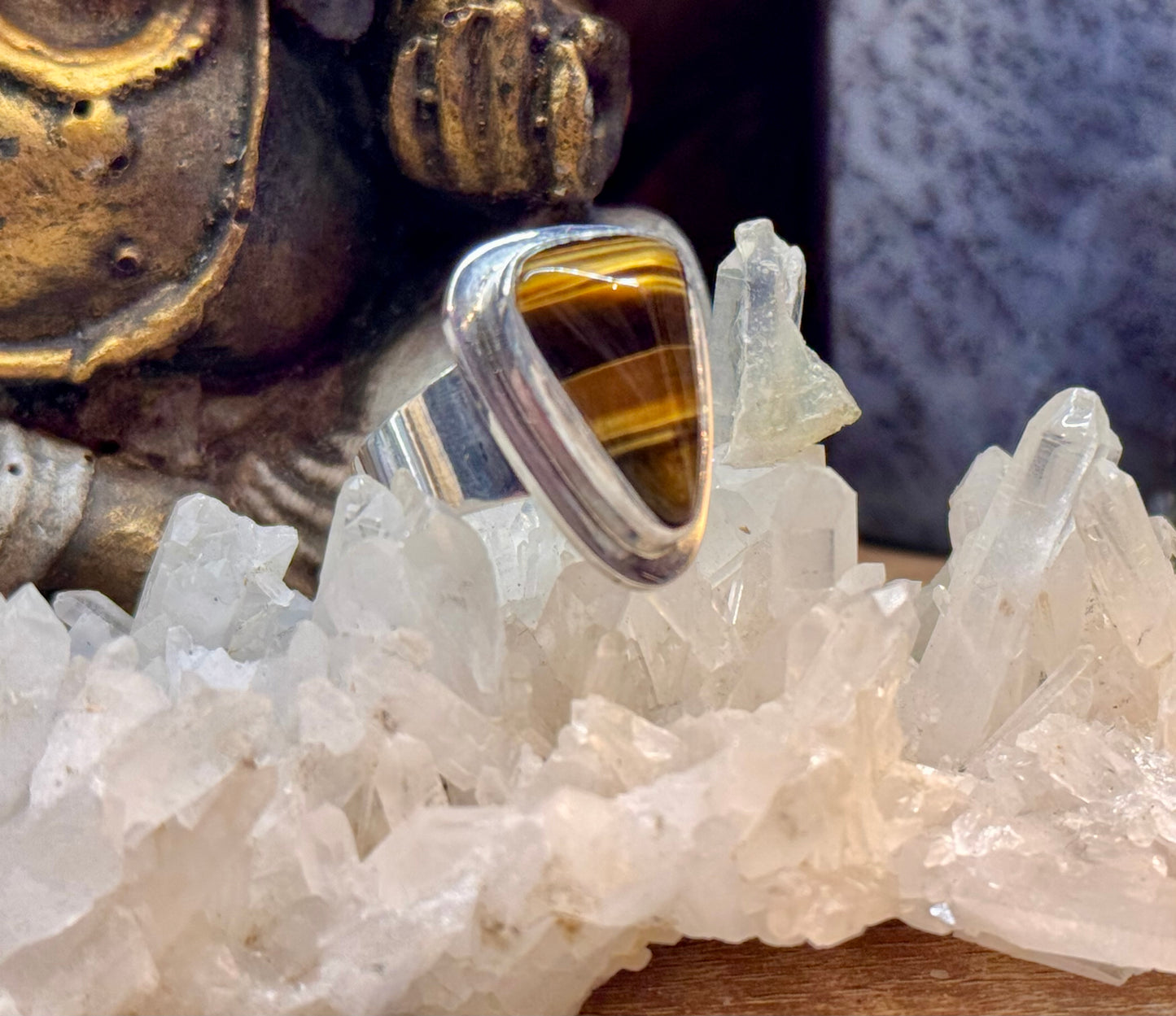Bague Oeil de tigre