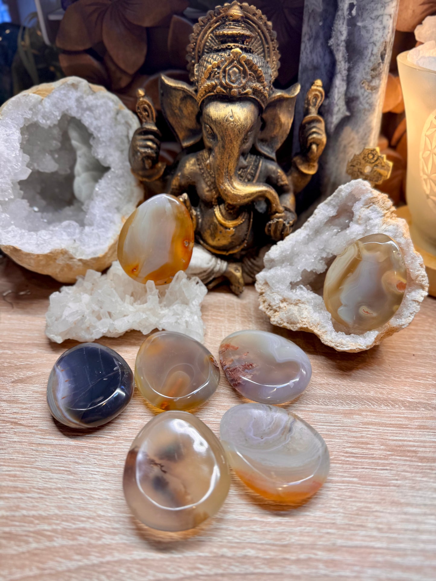 Pierre anti-stress en Agate