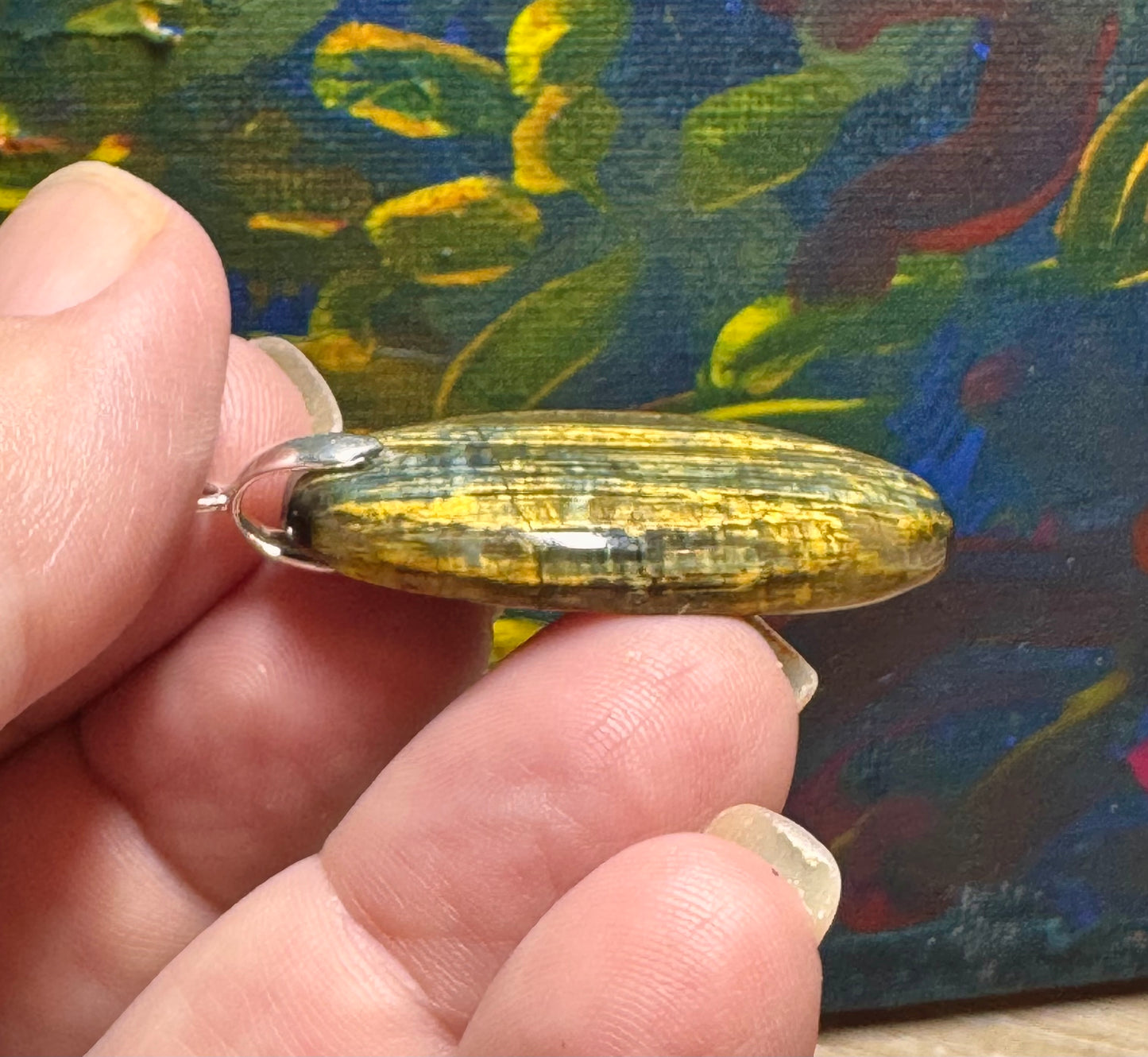 Pendentif d’œil de tigre