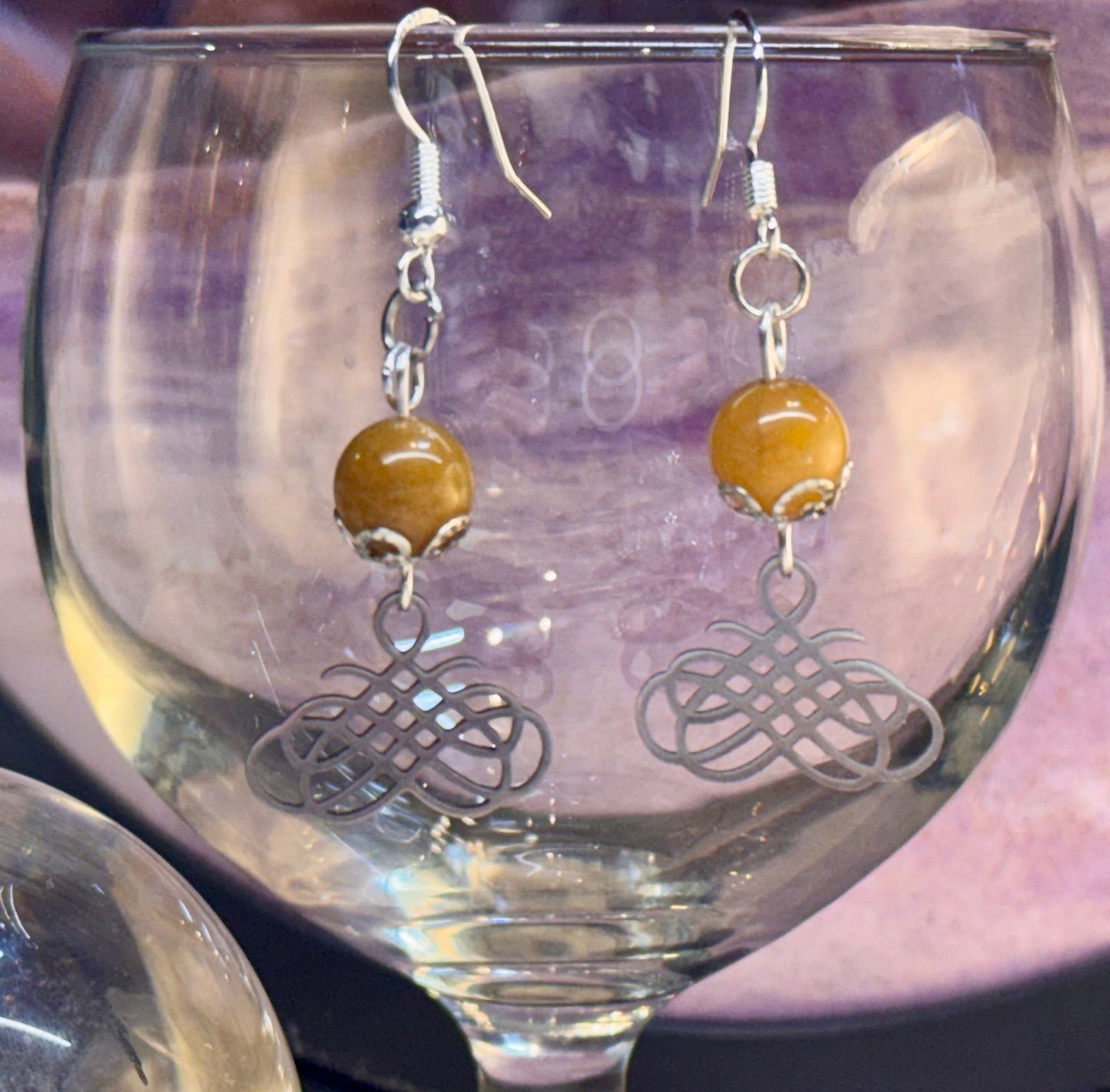 Boucles d’oreilles Aventurine Jaune