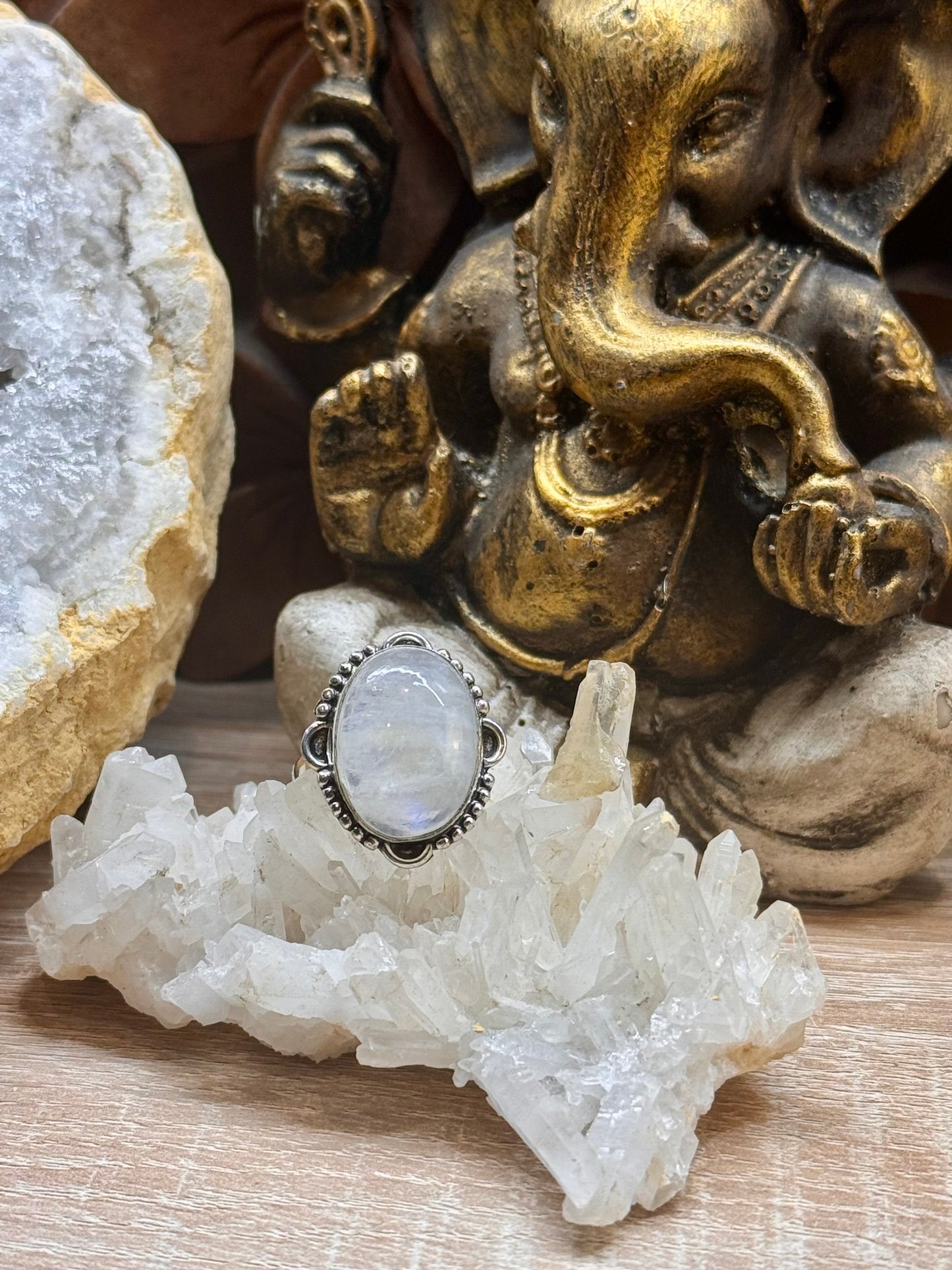 Bague Pierre de lune T56