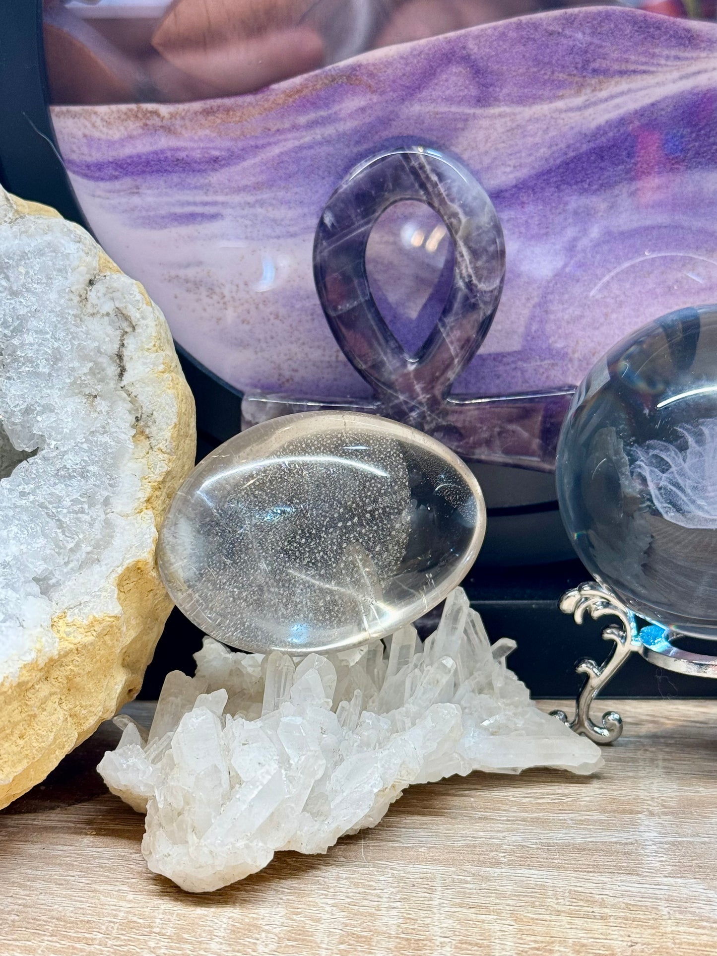 Galets de Quartz Cristal