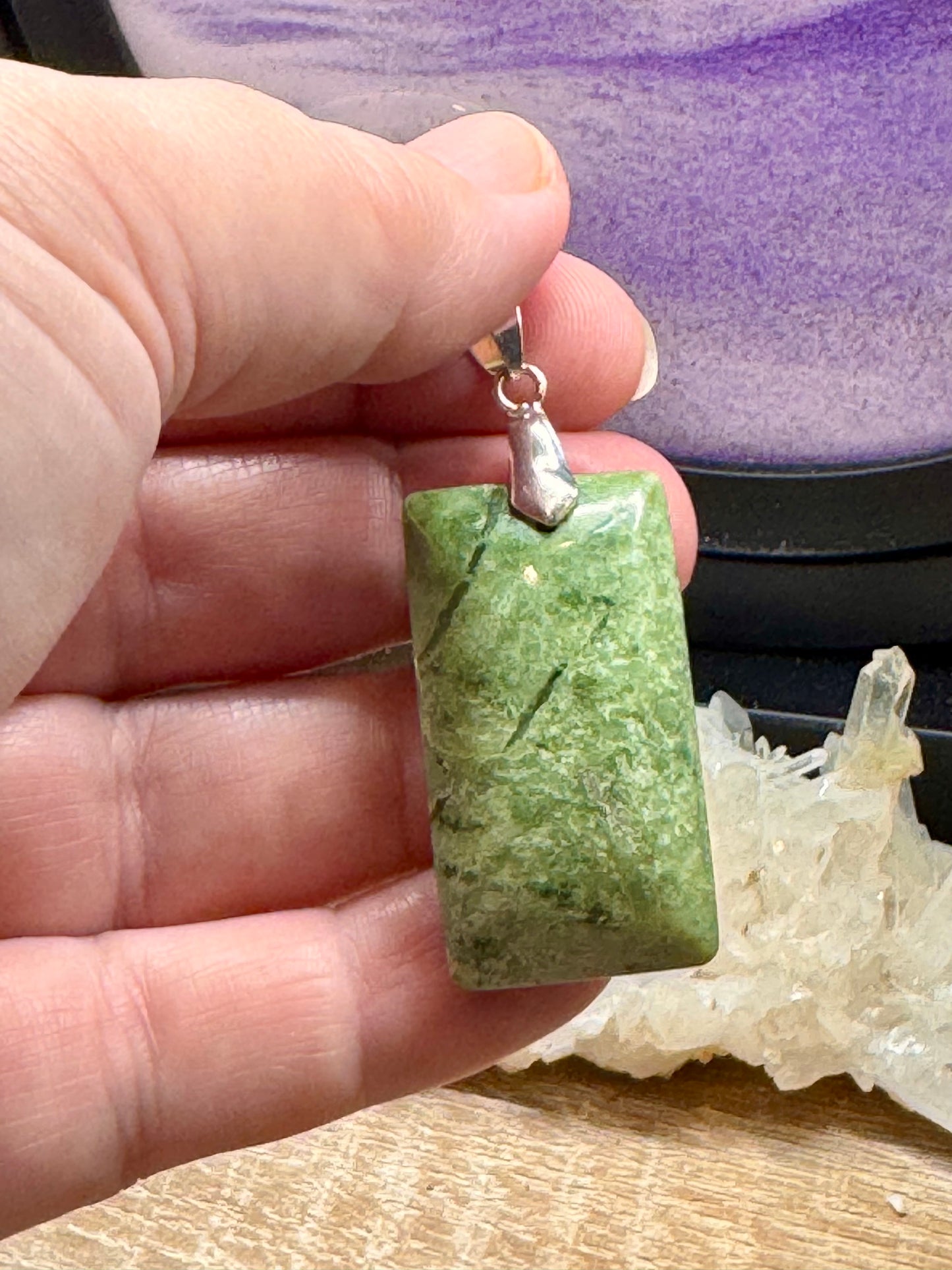 Pendentif de serpentine