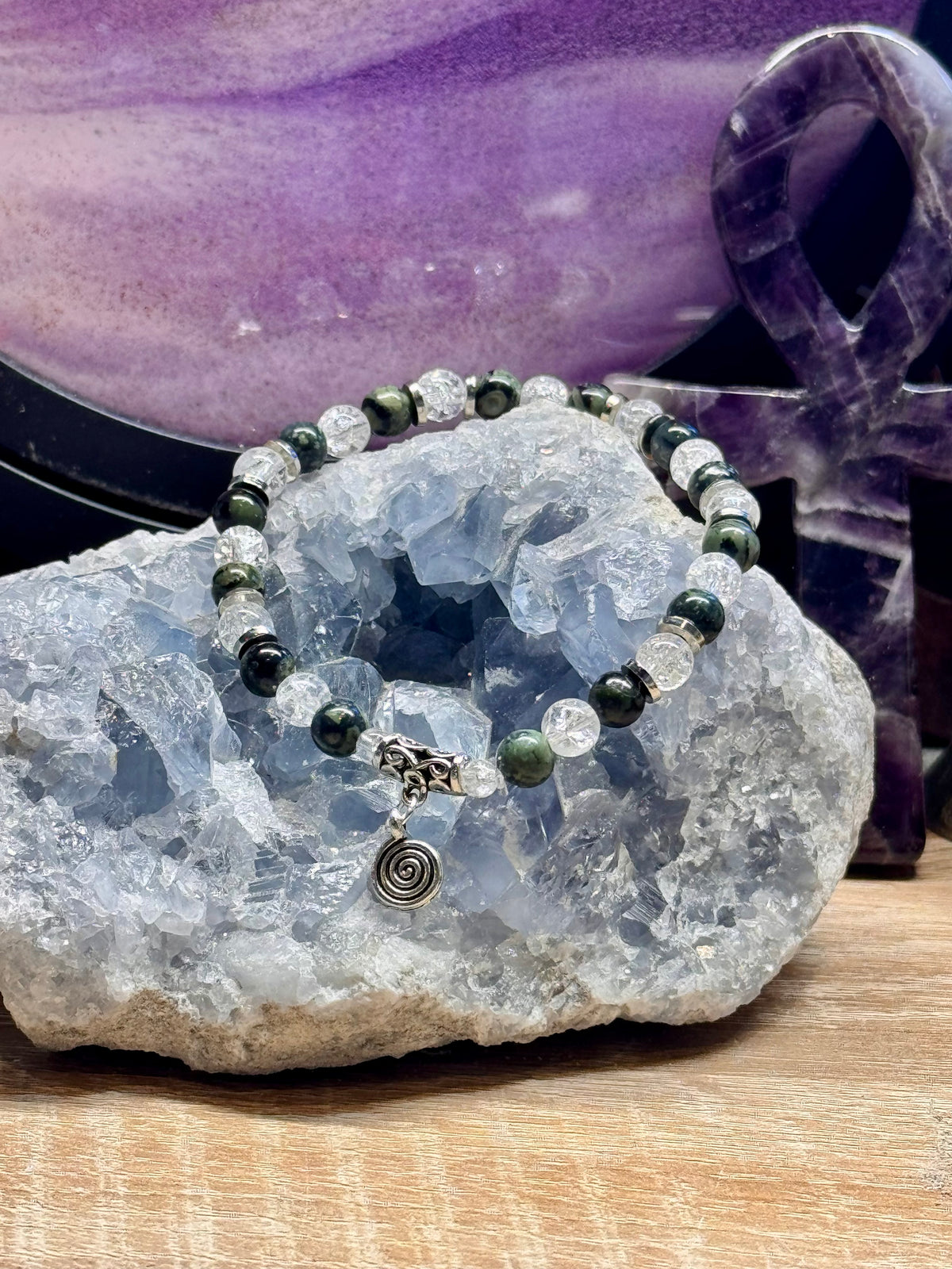 Bracelet de lithothérapie "Guérison Intérieure"