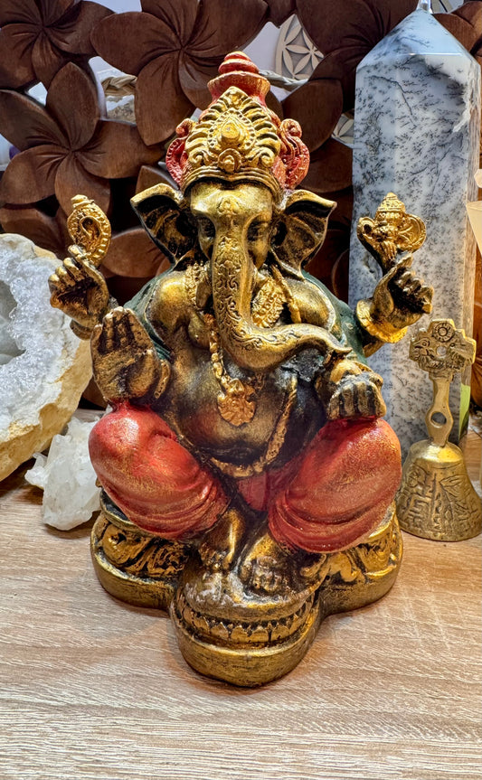 Statue Ganesh en résine