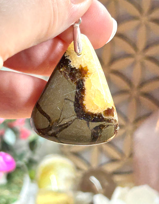 Pendentif de septaria
