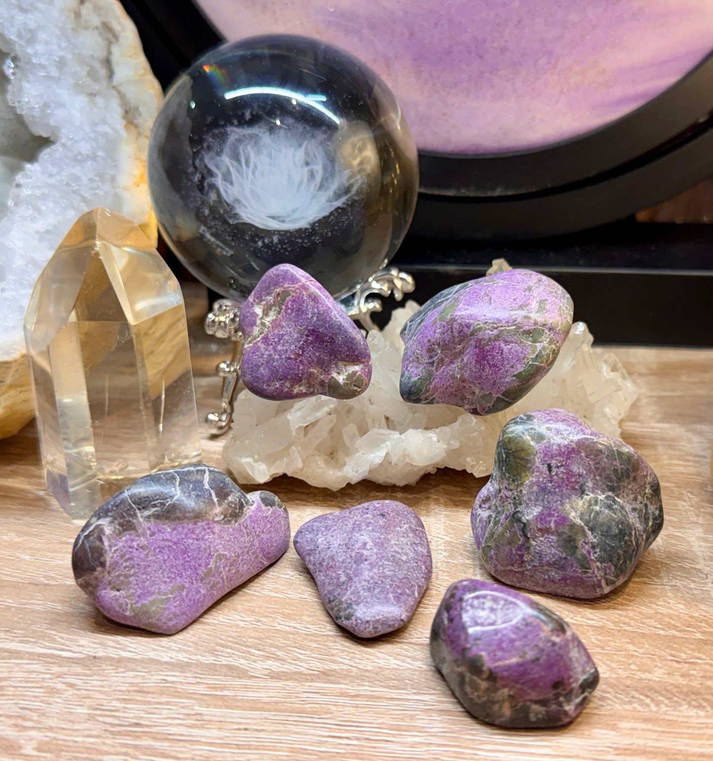 Pierres roulées d’Atlantisite