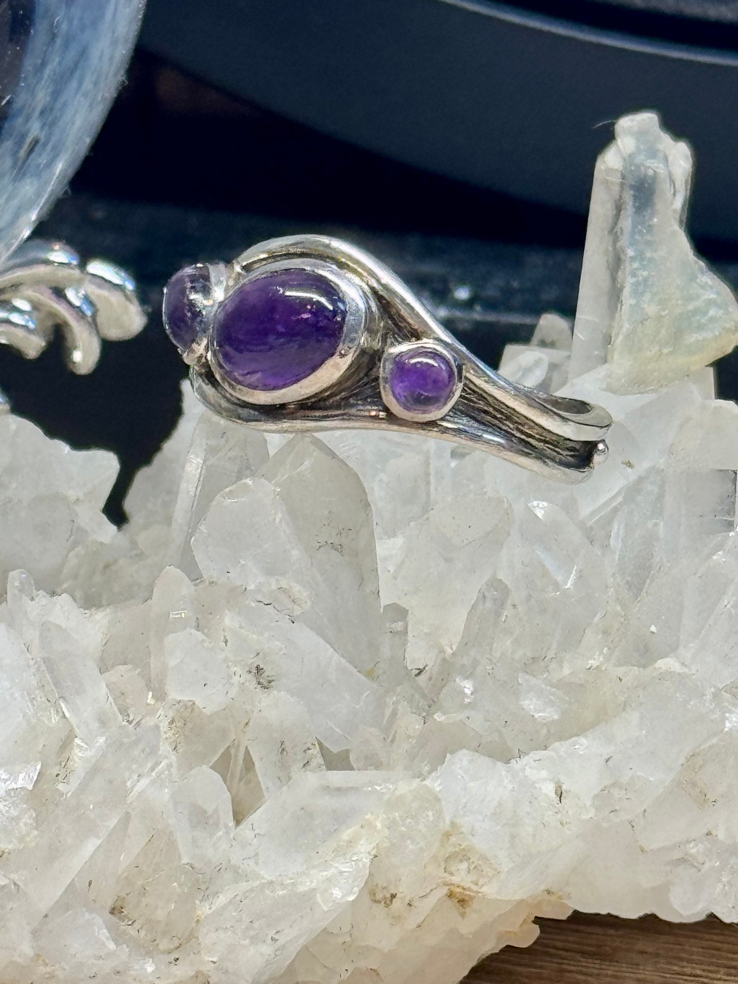 Bague avec Améthyste T58
