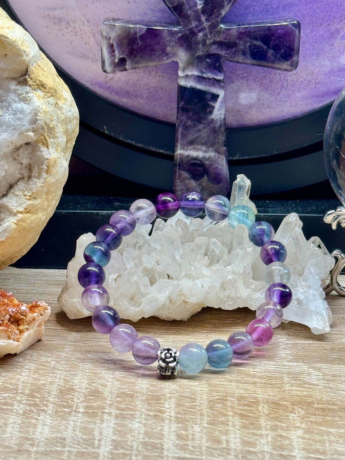 Bracelet de Fluorine AAA - 8mm