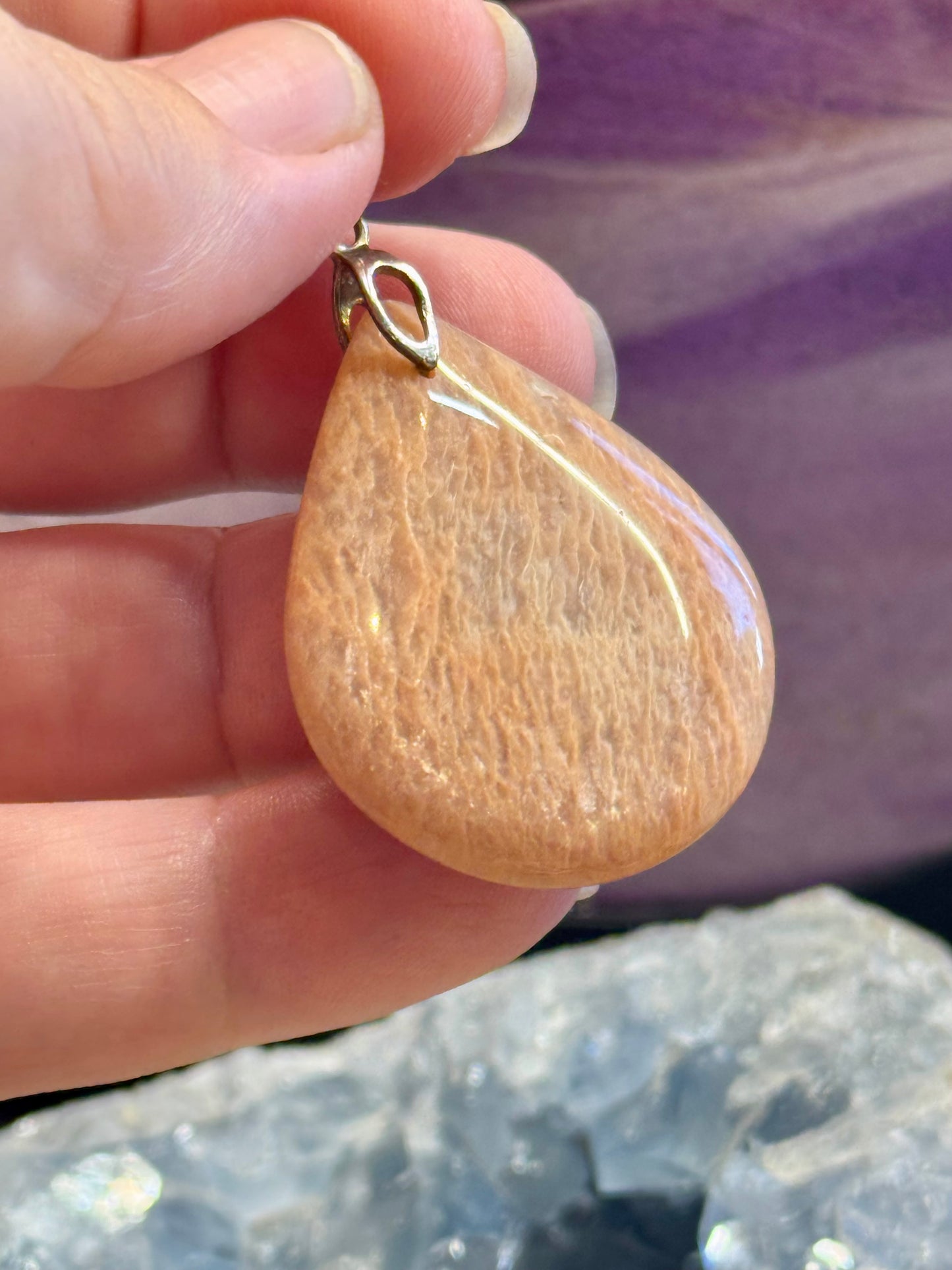 Pendentif de Pierre de Lune