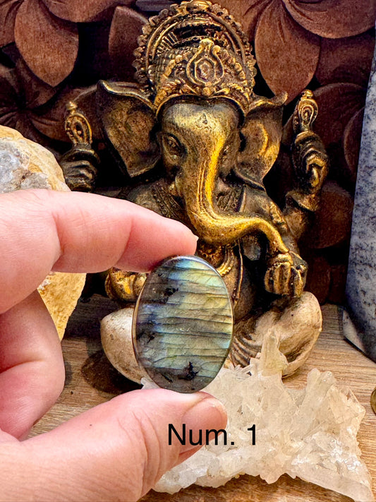 Galet de Labradorite